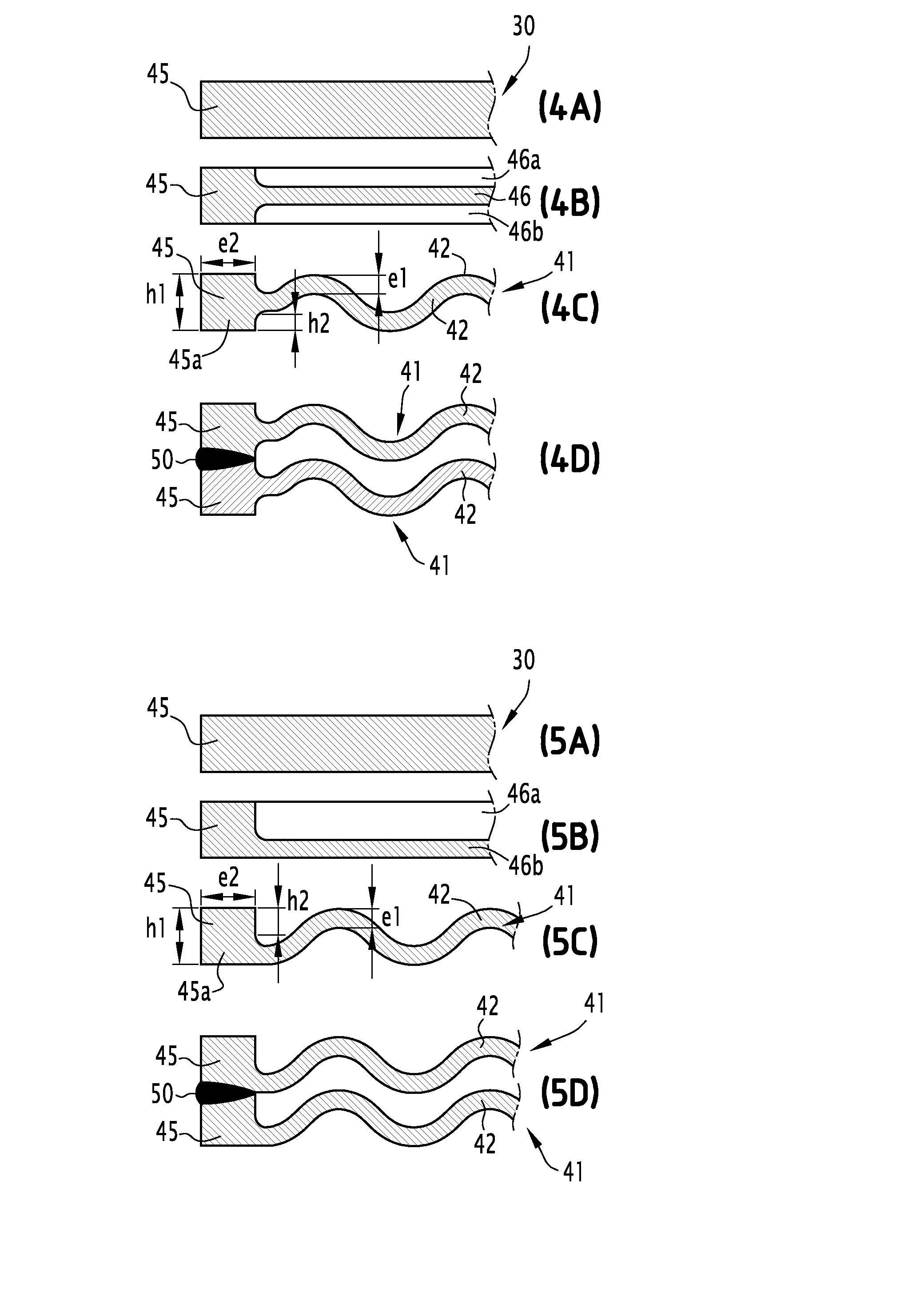 Procede de fabrication d'un faisceau de plaques pour un echangeur thermique