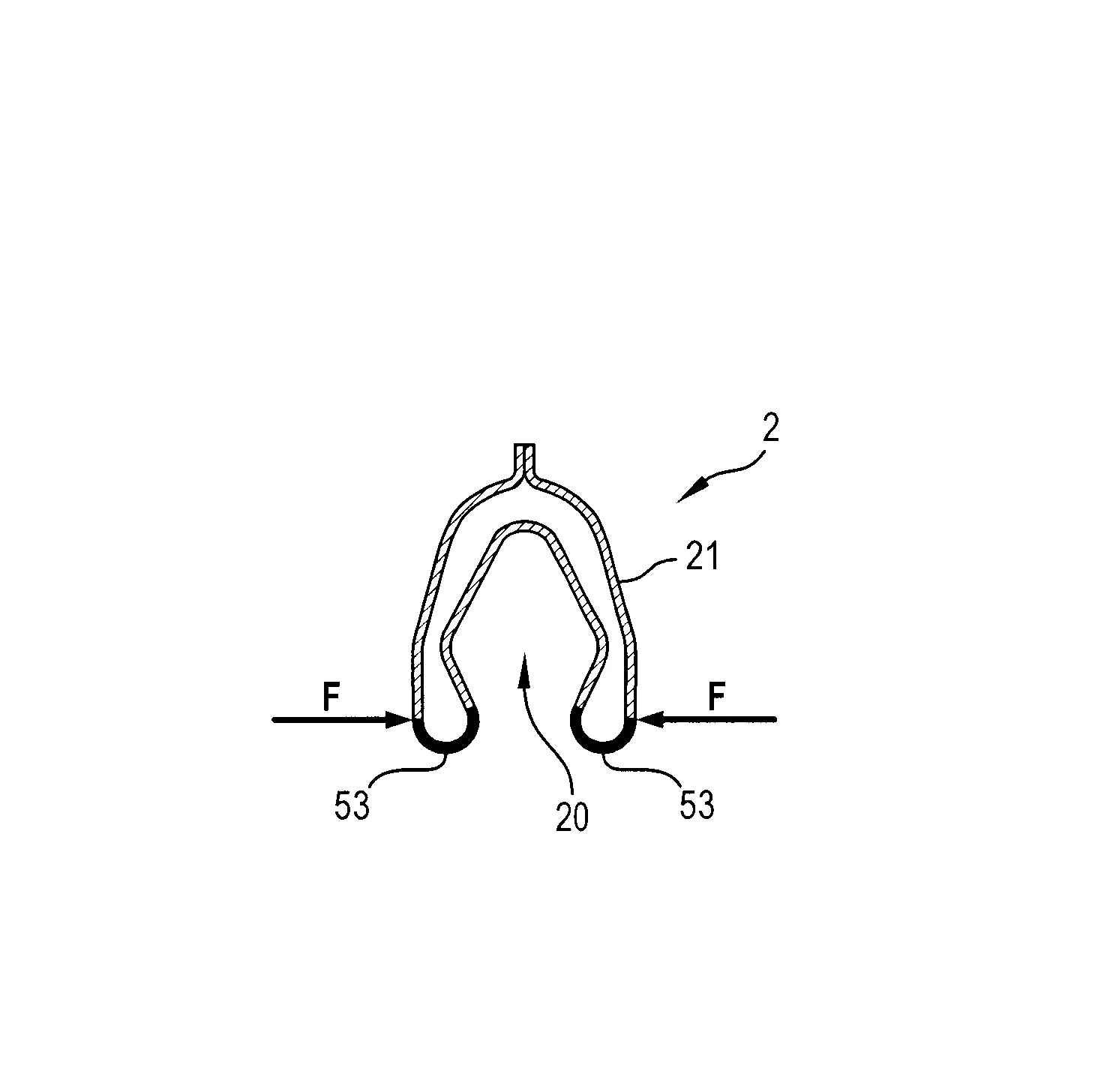 Traverse deformable d'essieu arriere, un procede pour sa fabrication et un essieu ainsi equipe