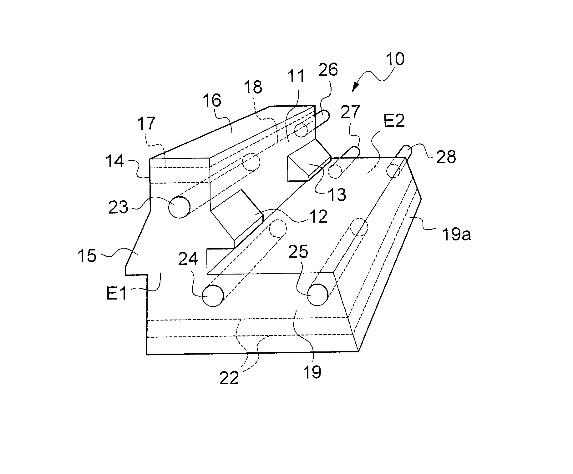 Rupteur longitudinal de pont thermique