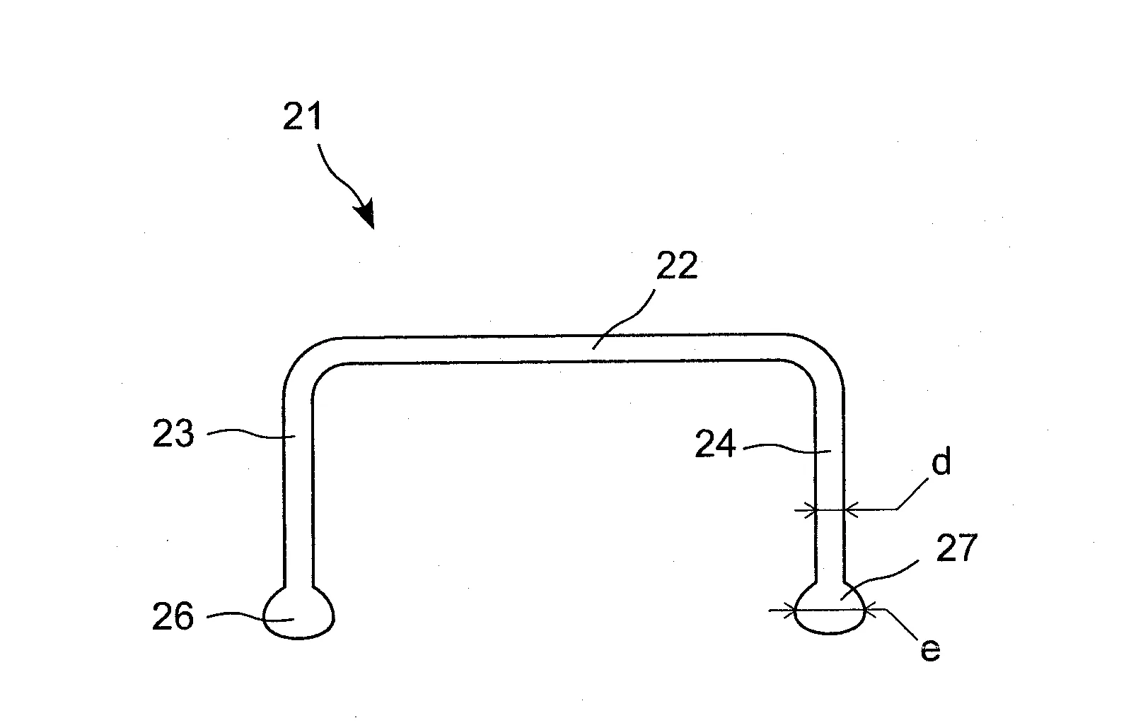 Element de renforcement d'une structure en beton arme