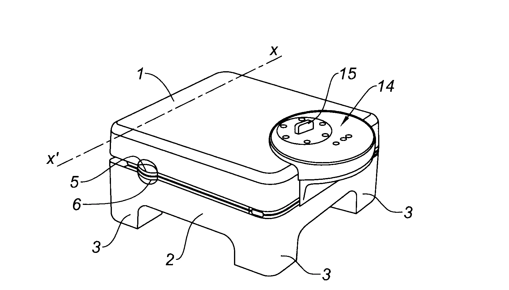 Gaufrier non-reversible destine a une cuisson homogene d'une pate a gaufres