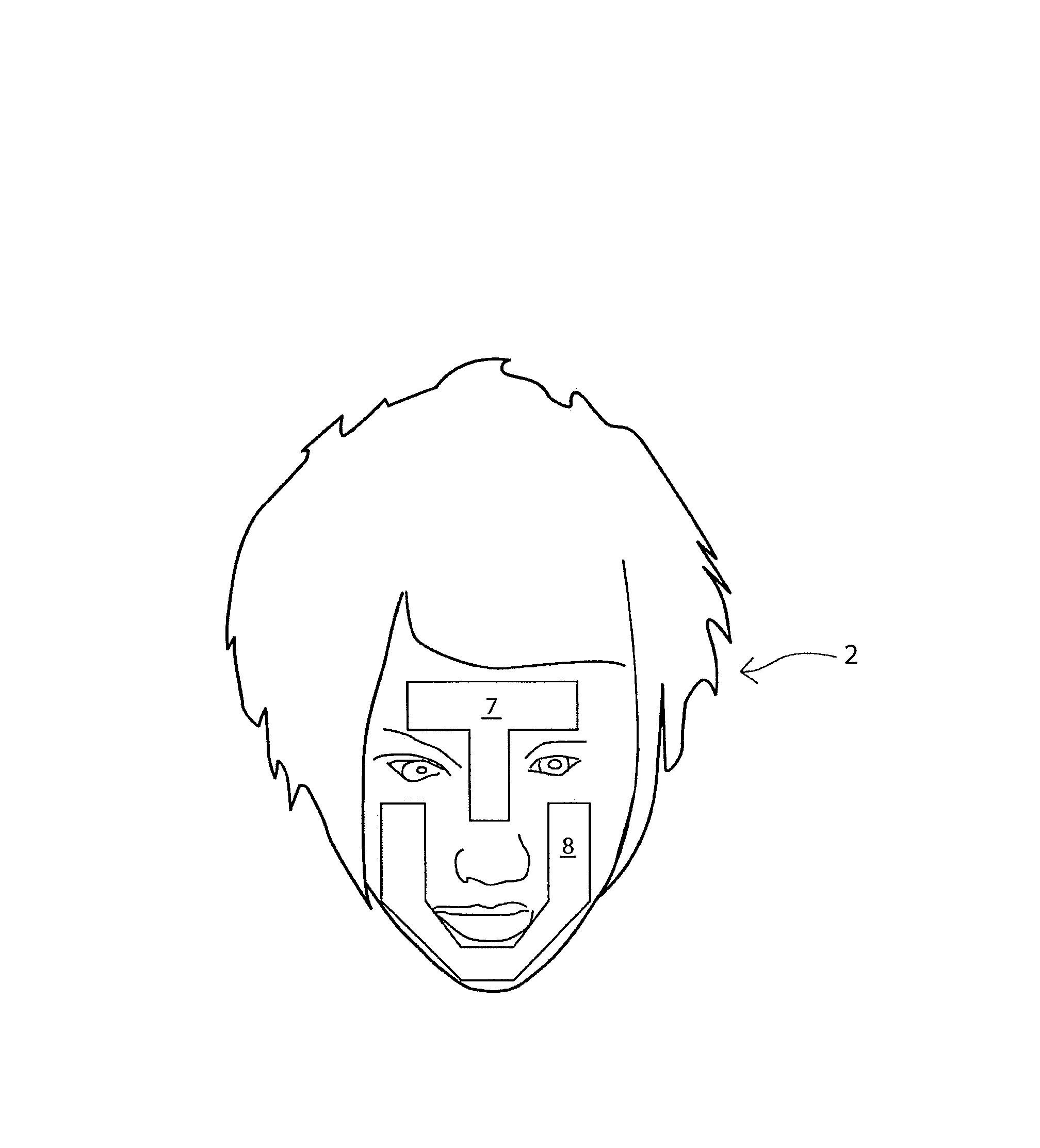 Procede et dispositif pour l'analyse de la tendance d'une peau a etre plus ou moins seche.