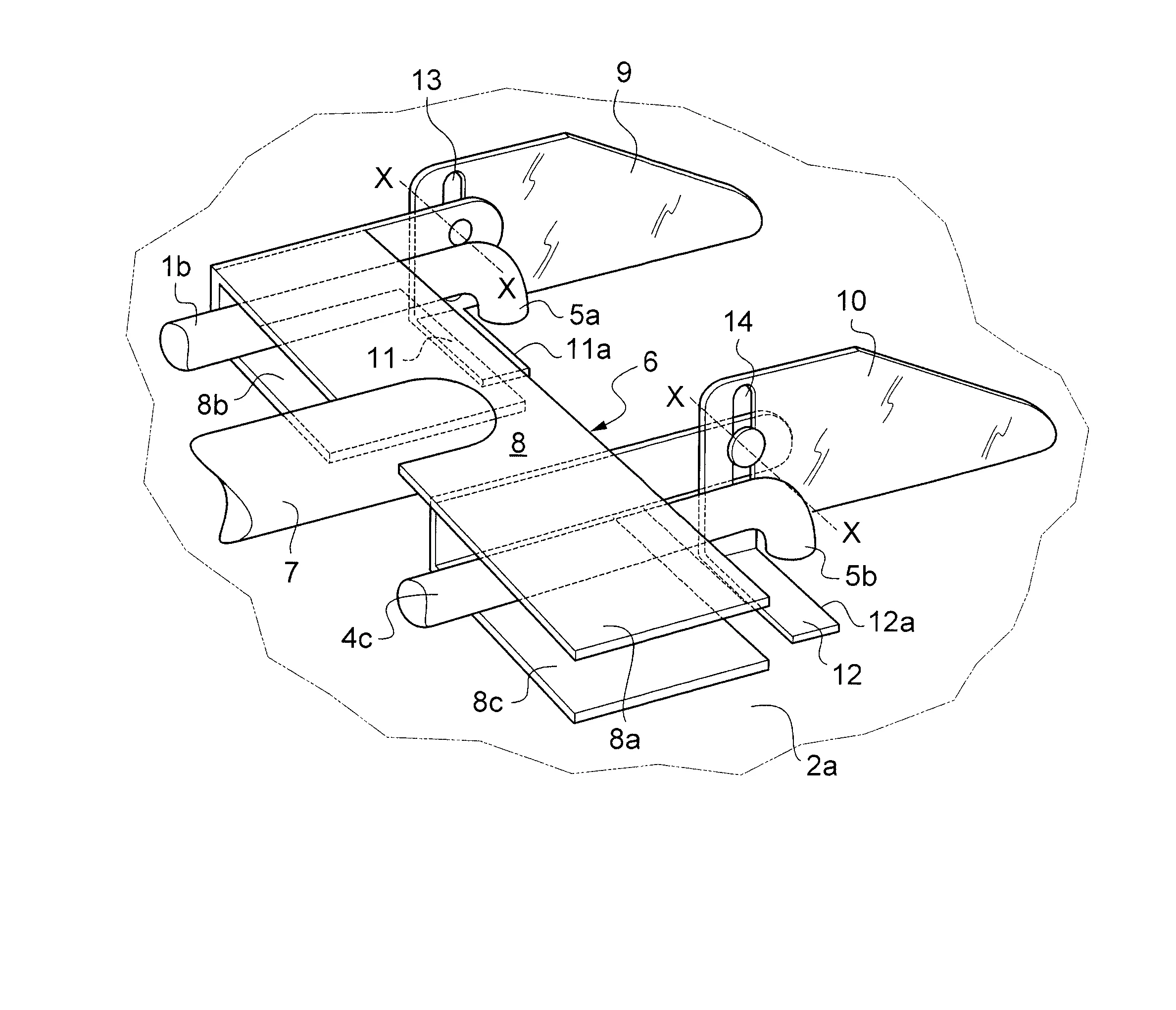 Outil a main pour faconnage d'armatures de beton arme