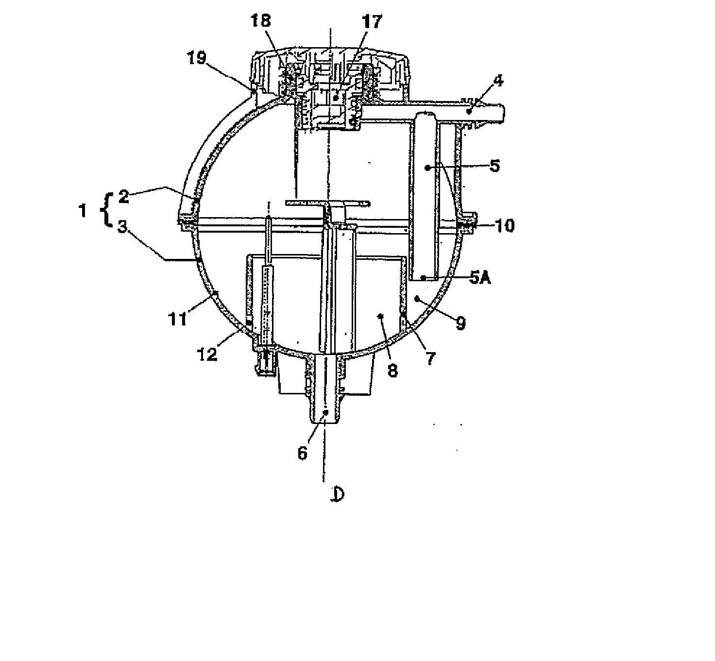 Dispositif de regulation de la phase liquide d'un circuit de refroidissement d'un moteur thermique