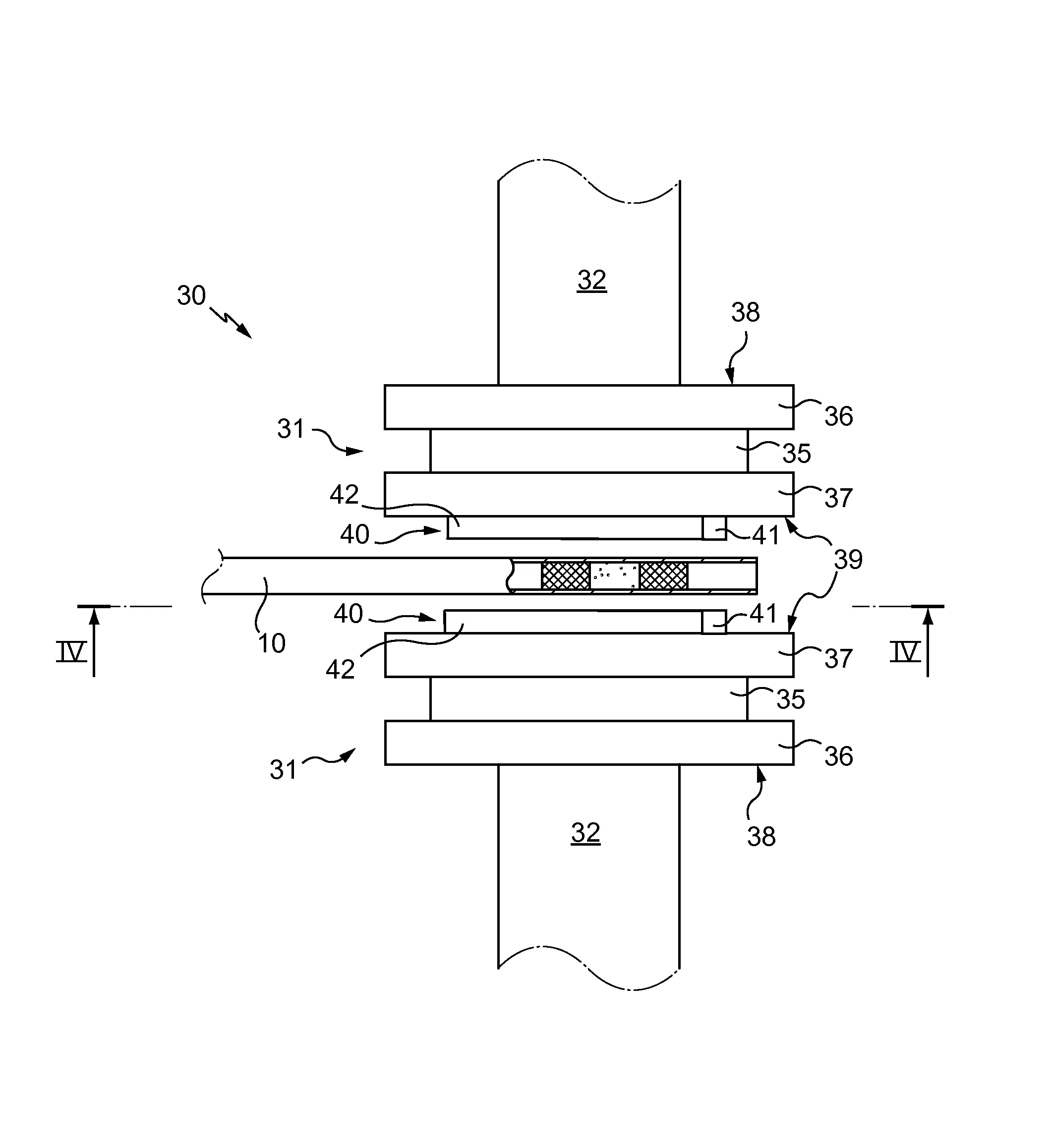 Machine d'obturation de tubes en matiere plastique soudable