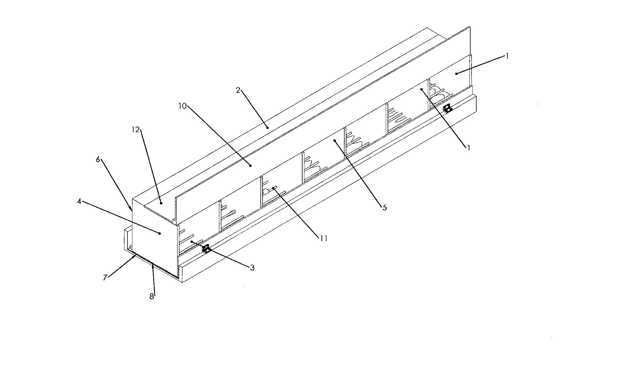 Installation de ponte pour volailles, en particulier pour canes pondeuses