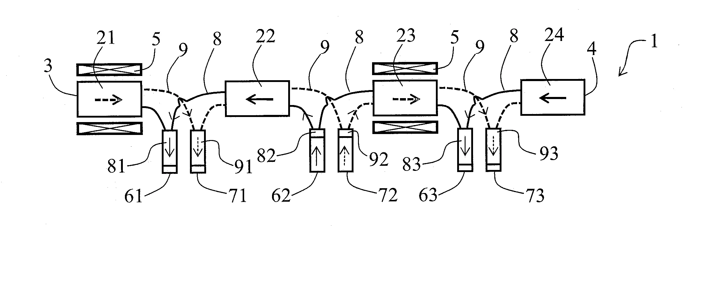 Procede de generation d'un flux thermique et generateur thermique magnetocalorique