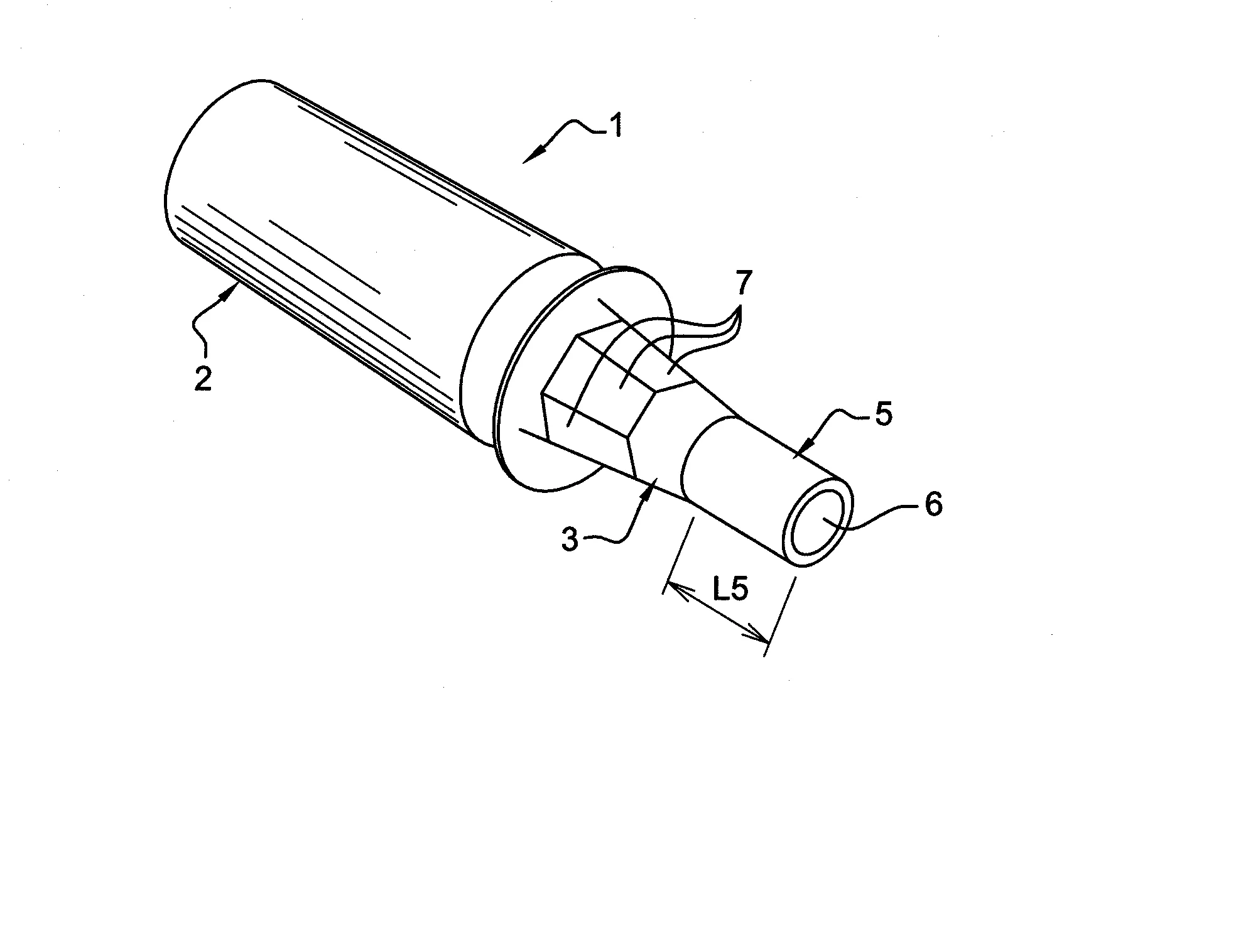 Implant dentaire comportant une section intra-orale ajustable