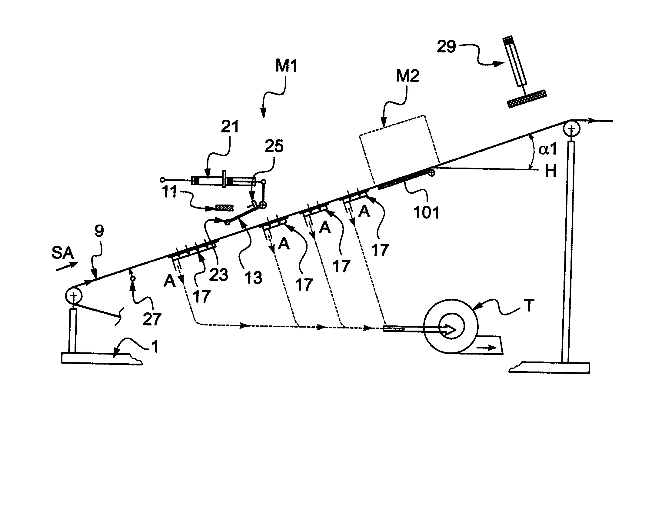 Module de pliage transversal, machine de pliage et procede de pliage correspondants