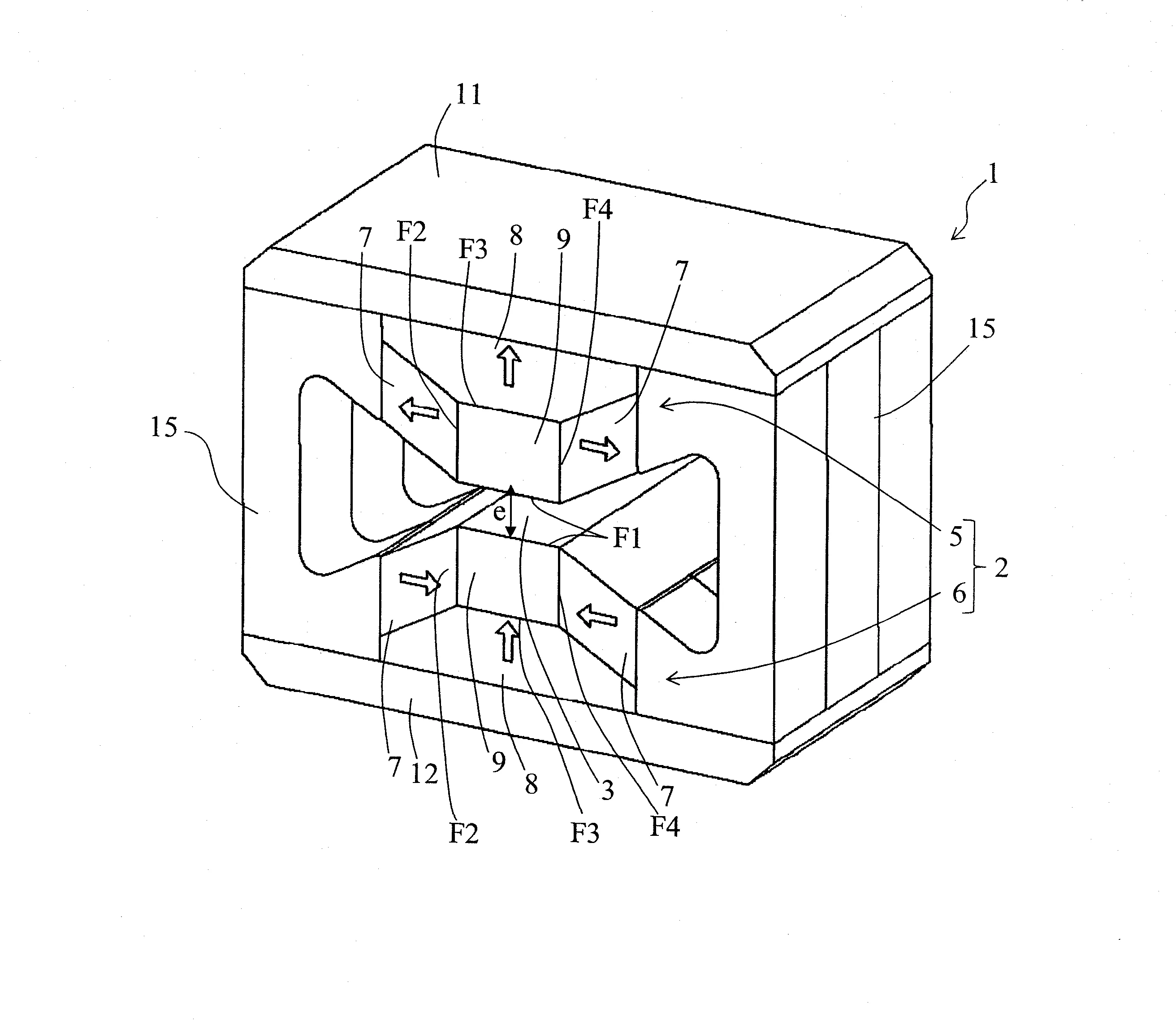 Generateur de champ magnetique pour appareil thermique magnetocalorique et procede de montage d'un tel generateur