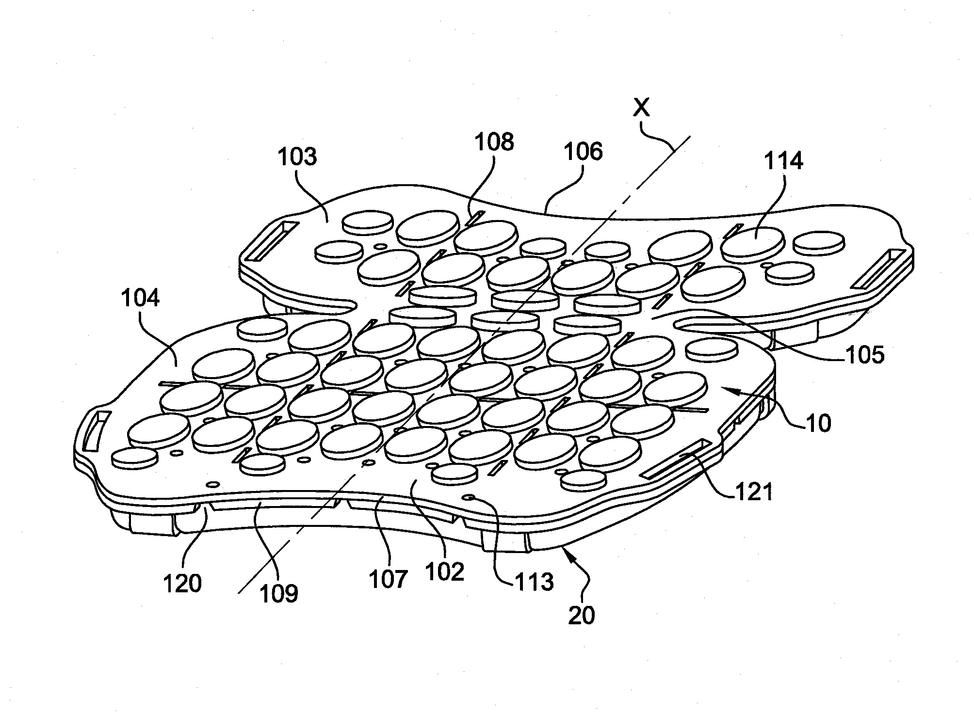 Dispositif conformable de protection d'une zone d'articulation du corps humain