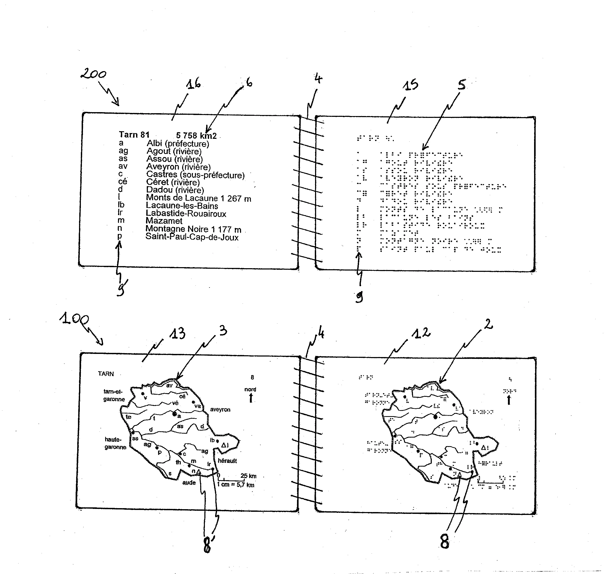 Atlas visuo-tactile.