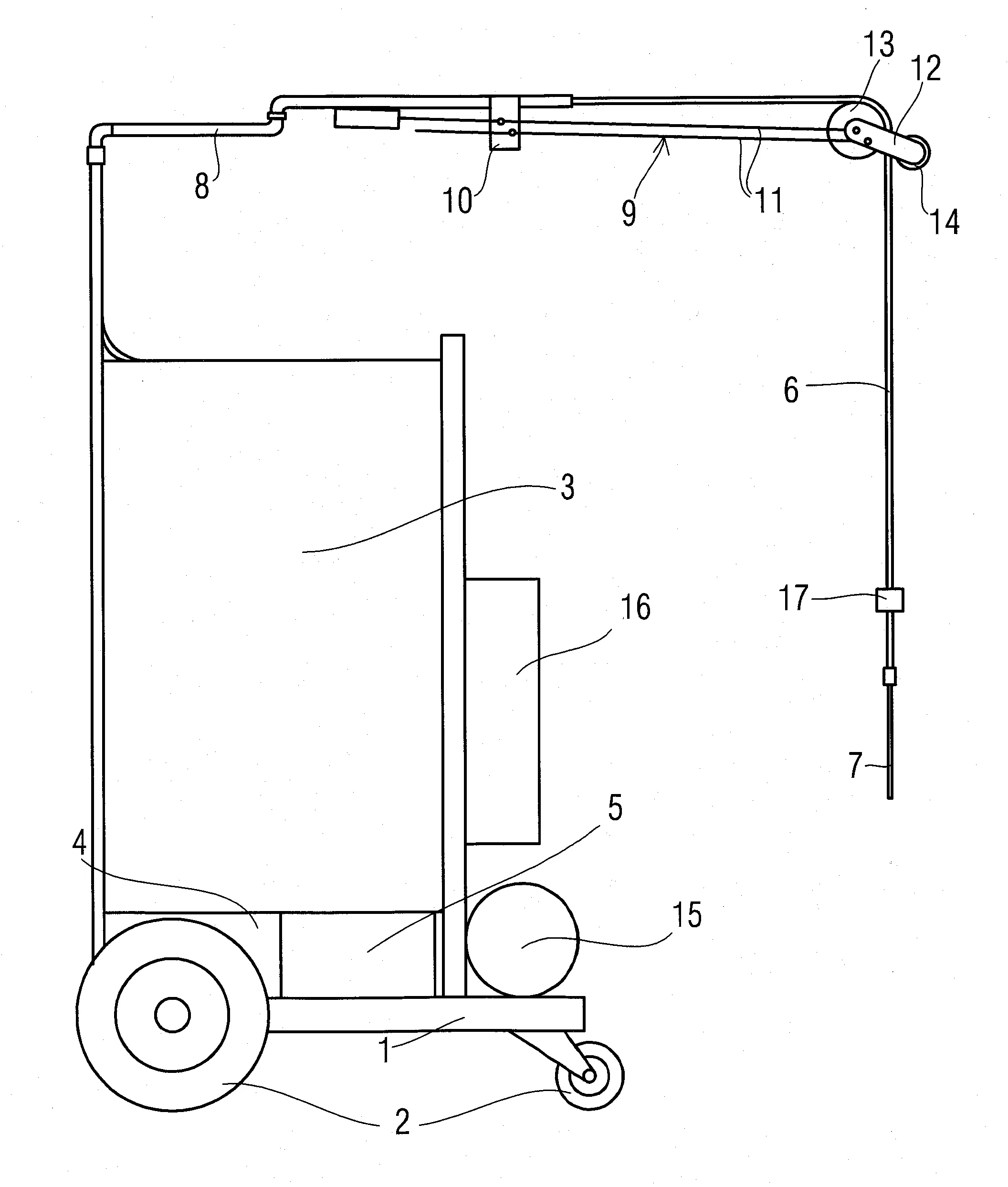 Machine de nourrissage des palmipedes a avancement sequentiel avec dispositif de rattrapage et d'inhibition de mouvement d'avance