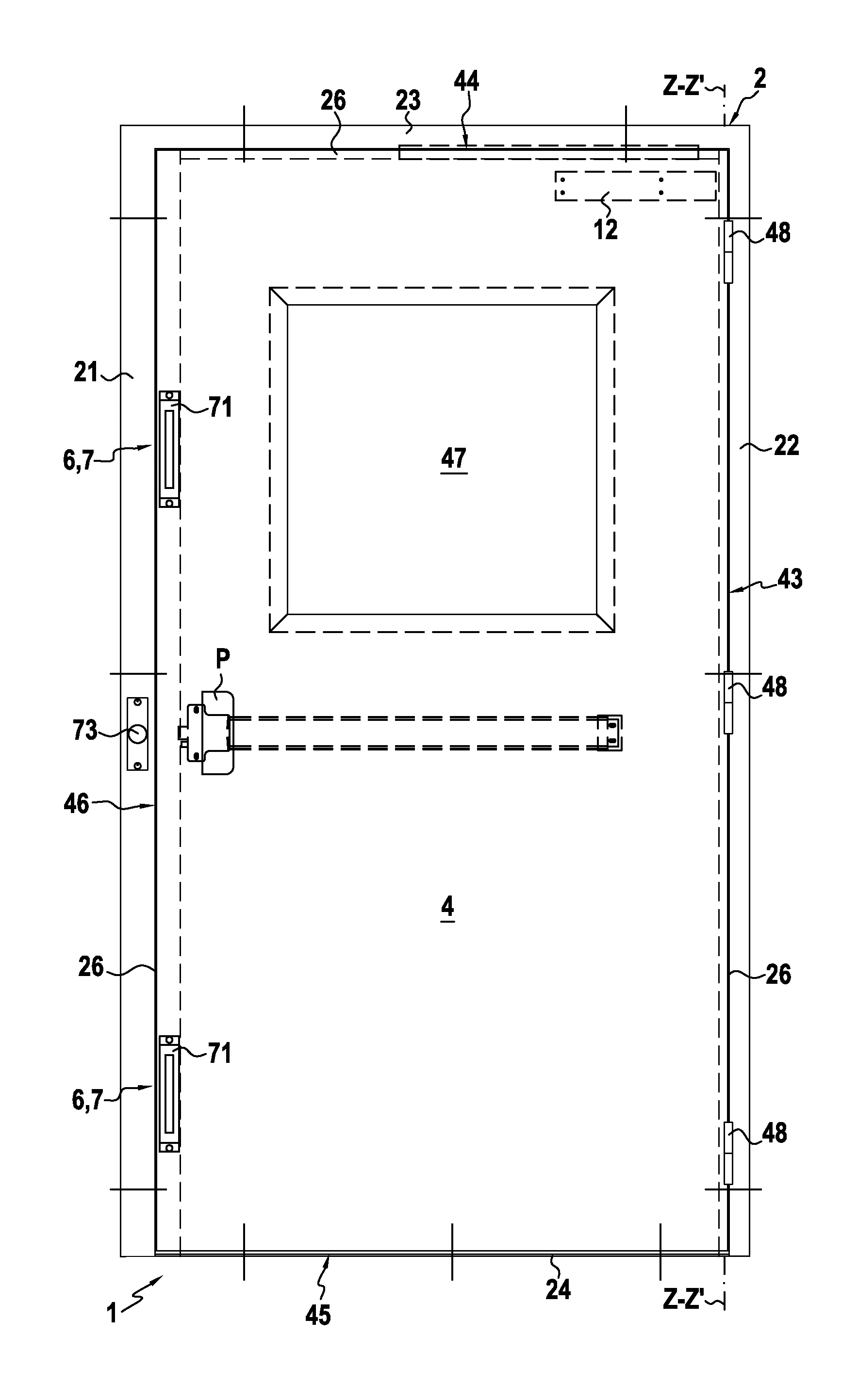 Bloc-porte coupe feu