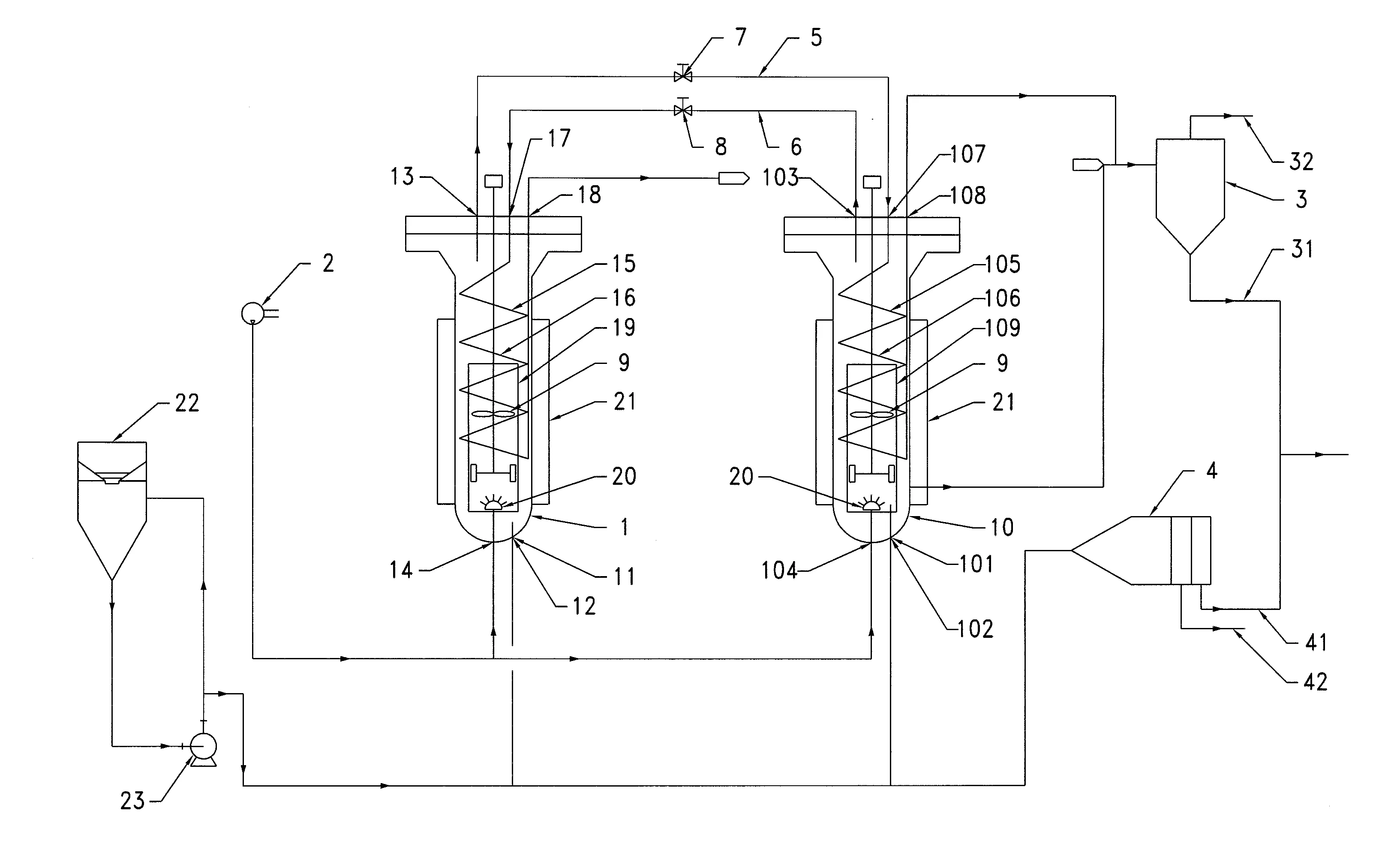 Procede et une installation de traitement par oxydation hydrothermale de produits contenant au moins des matieres organiques dites humides