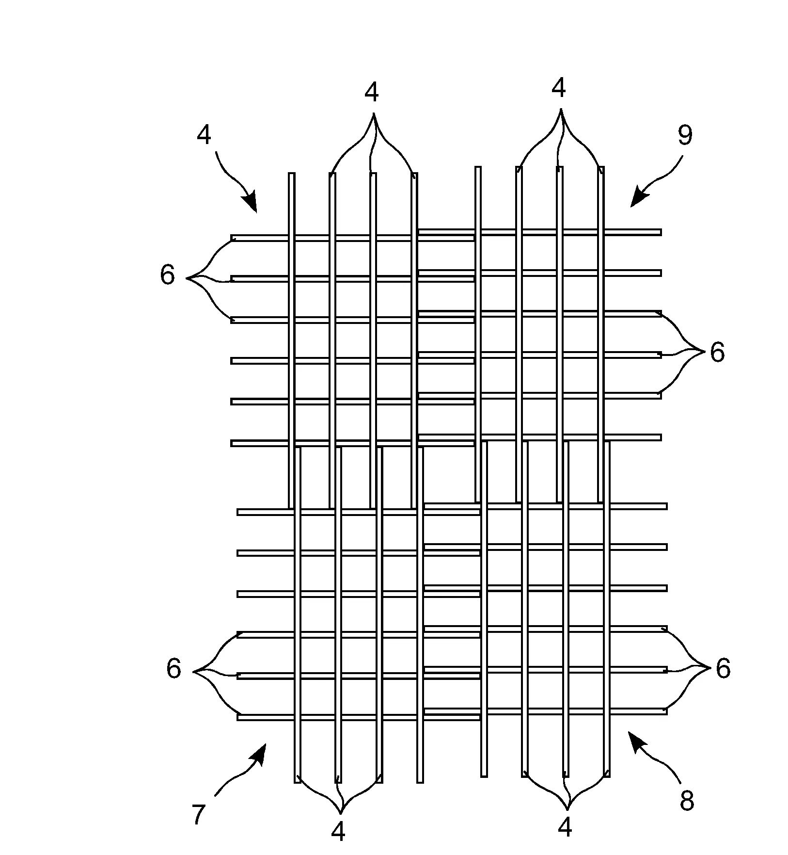 Element de treillis pour dalle en beton