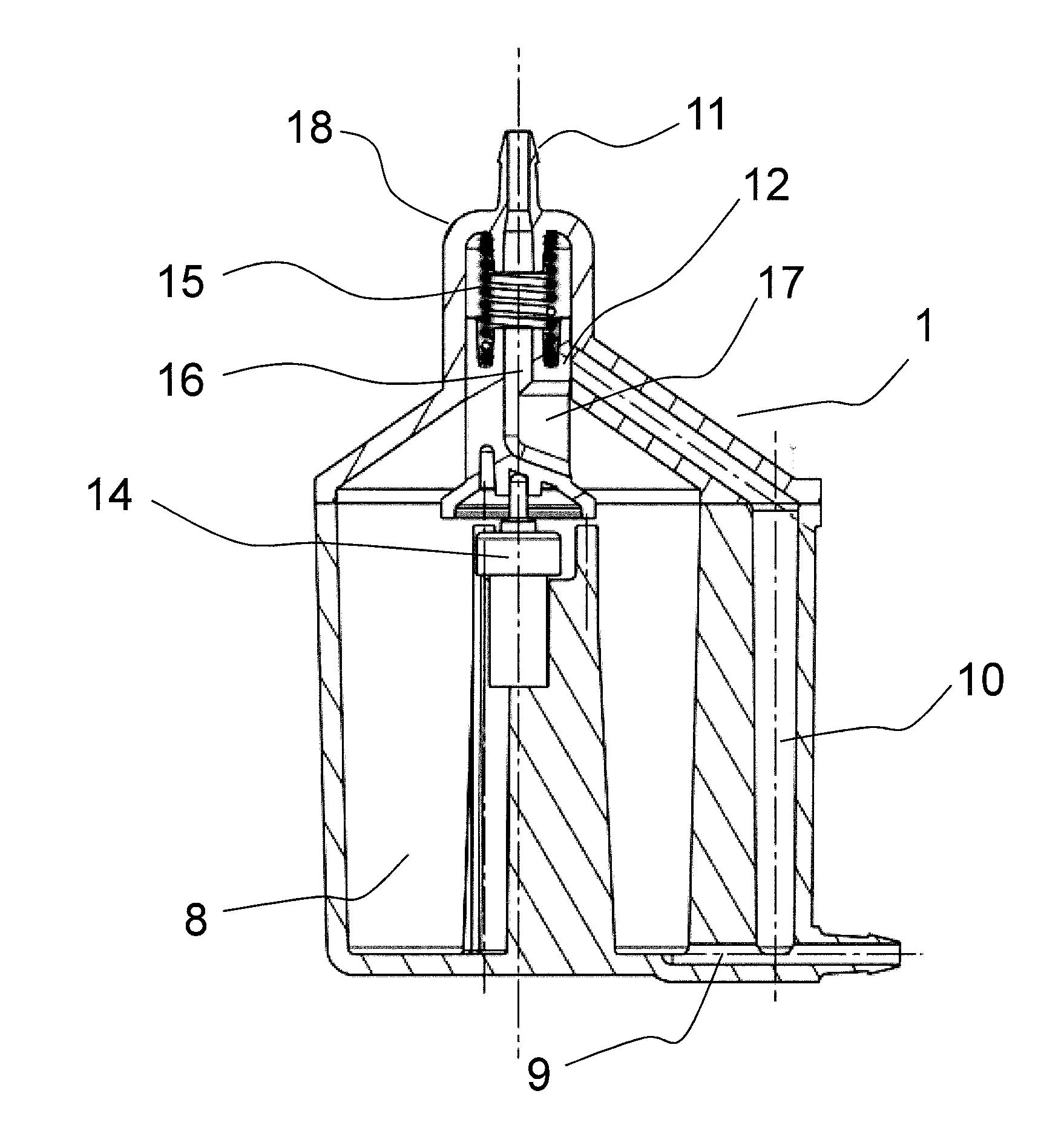 Reservoir de liquide de lavage, notamment pour vehicule, et dispositif de lavage integrant un tel reservoir