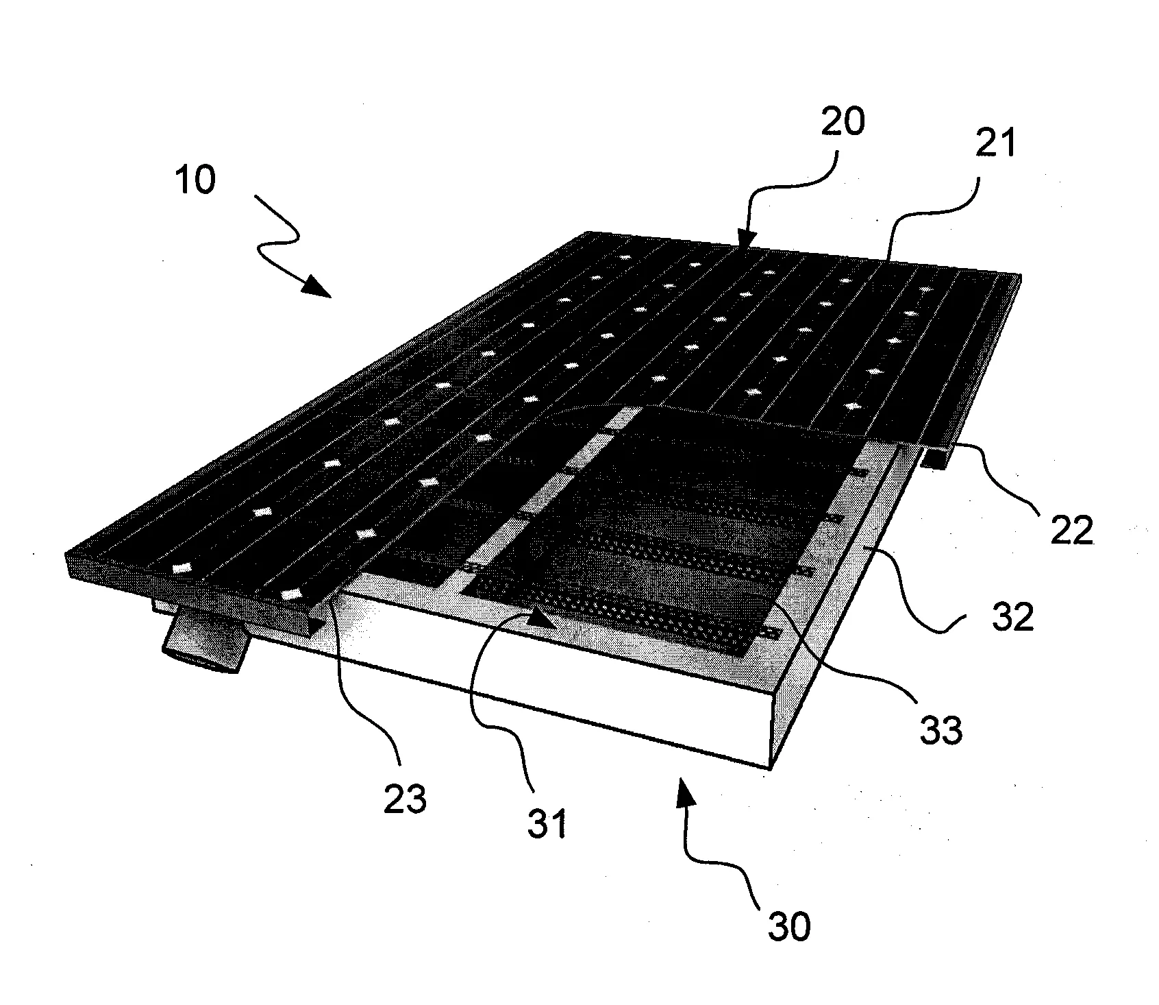 Panneau photovoltaique a recuperation thermique