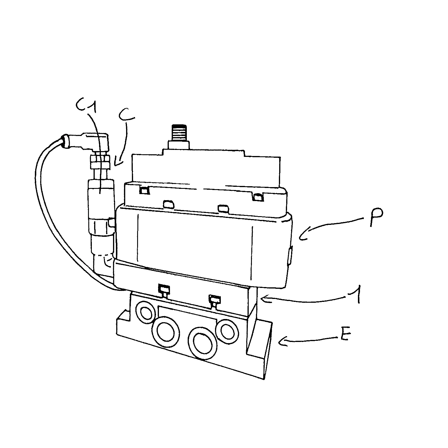 Dispositif de diagnostic modulaire integrable a un distributeur pneumatique ou electropneumatique