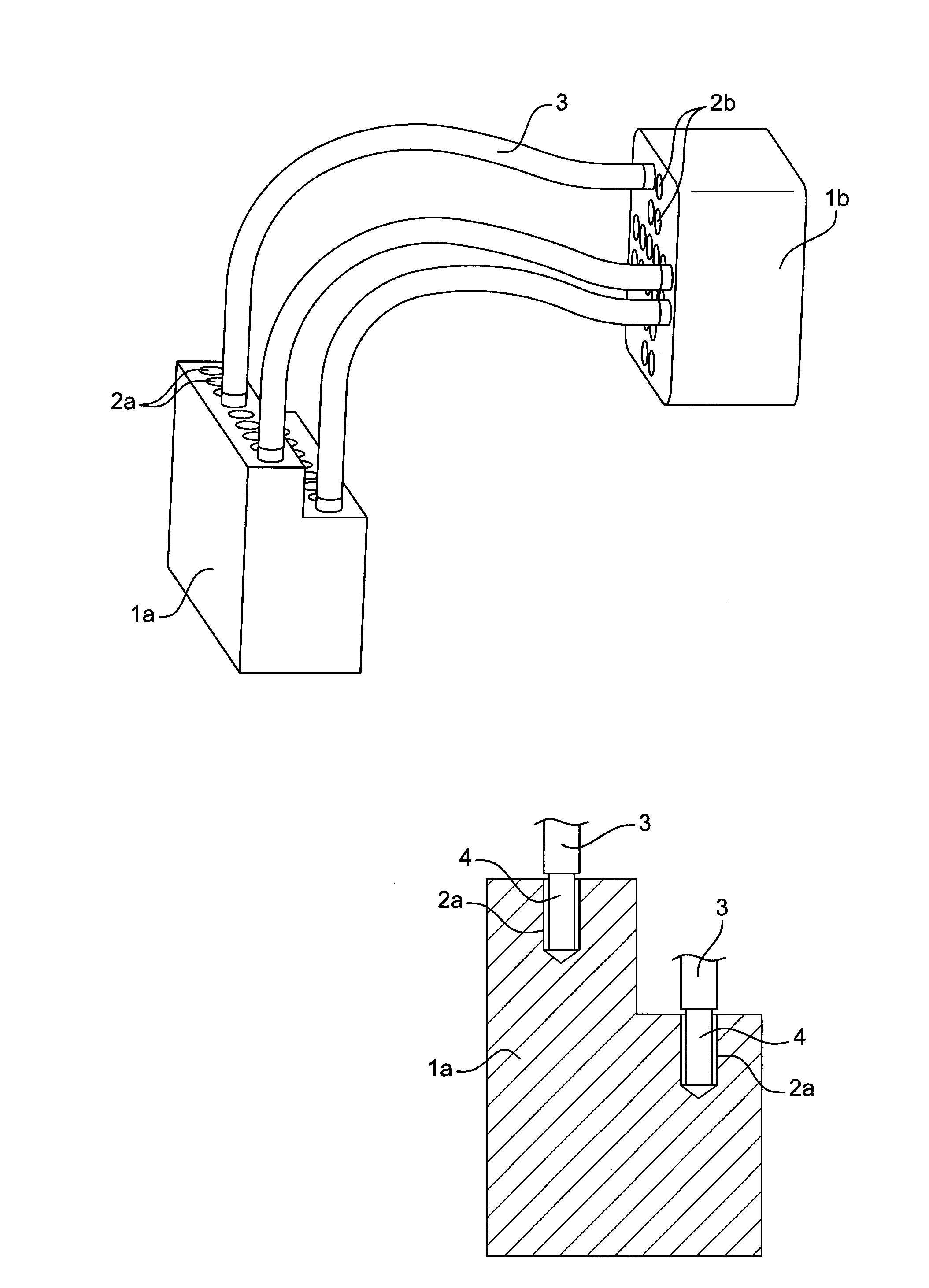 Dispositif de conduction thermique et son procede de fabrication