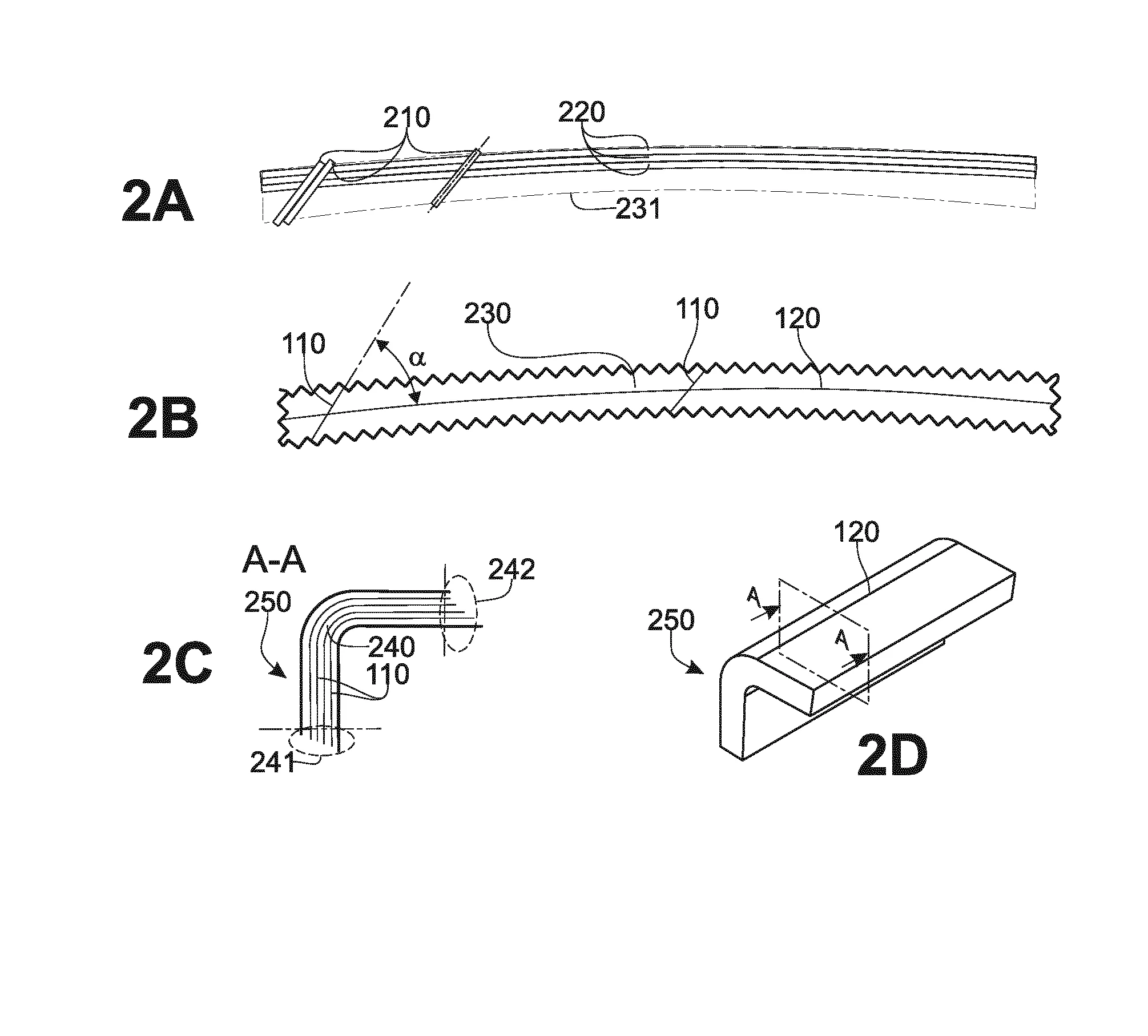 Procede de formage par estampage d'un materiau composite thermoplastique a renfort fibreux continu
