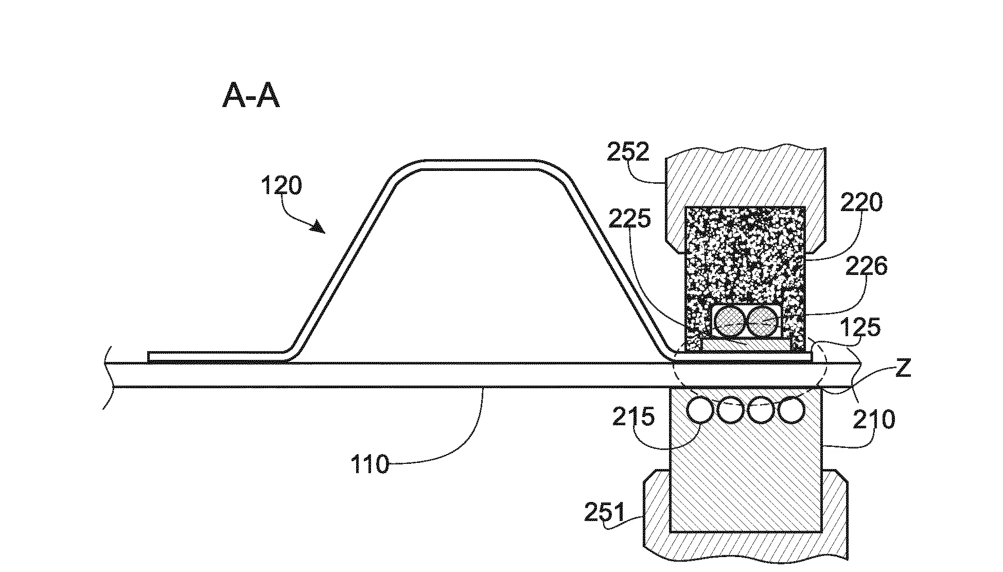 Procede et dispositif pour le soudage a haute temperature d'un raidisseur sur un panneau composite a matrice thermoplastique