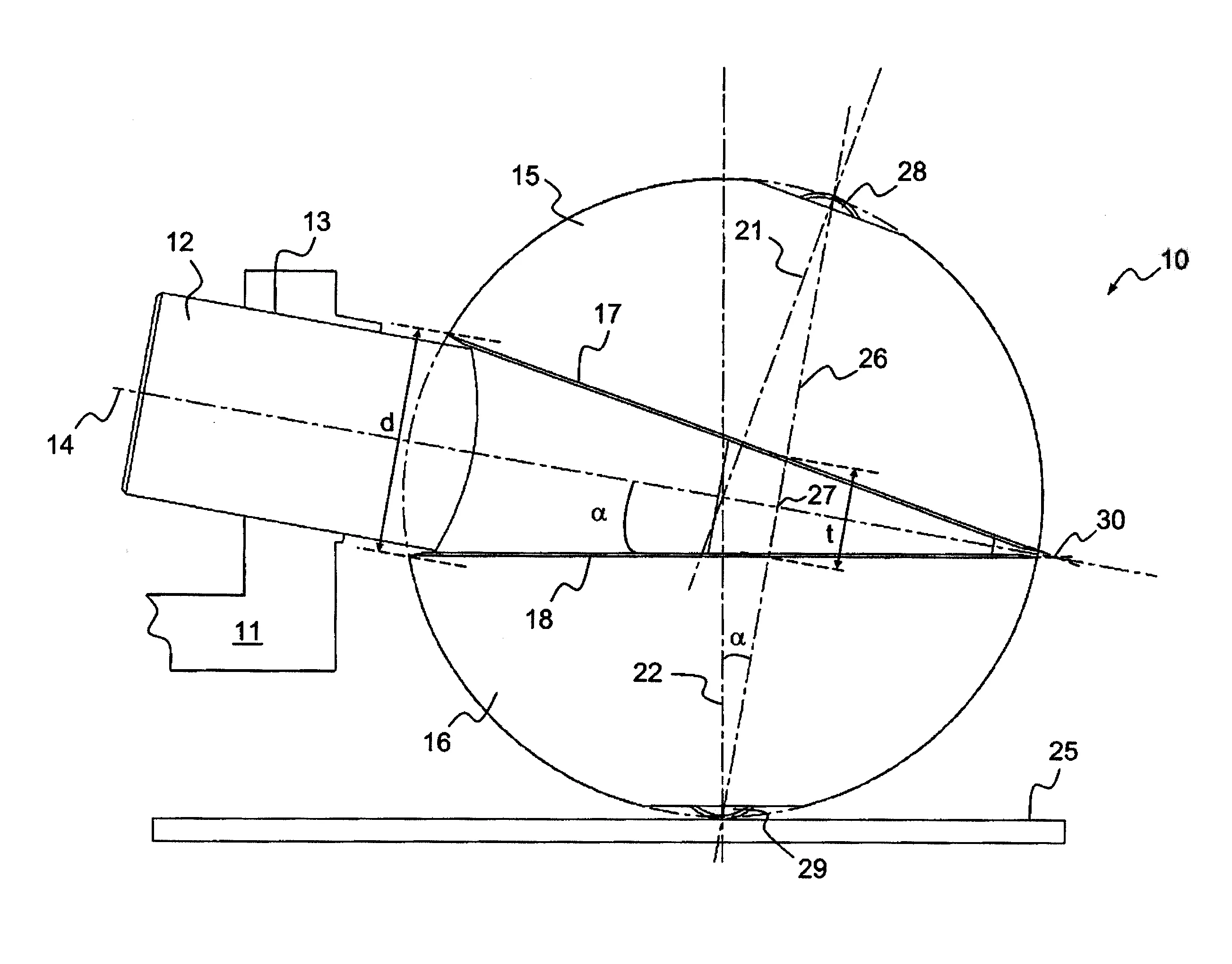 Roue spherique et vehicule mettant en œuvre la roue