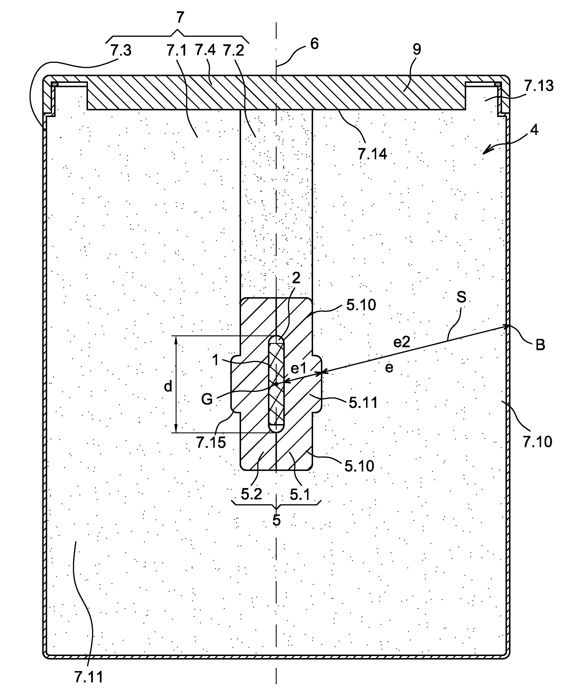 Emballage de transport et/ou d'entreposage de matiere radioactive