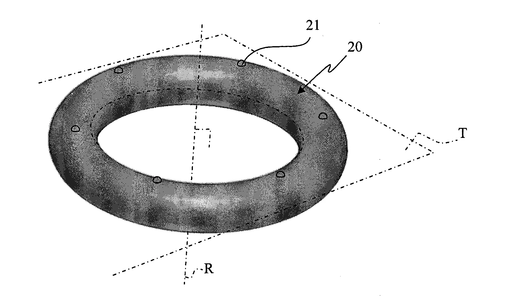 Joint annulaire, et moule de fabrication d'un tel joint.