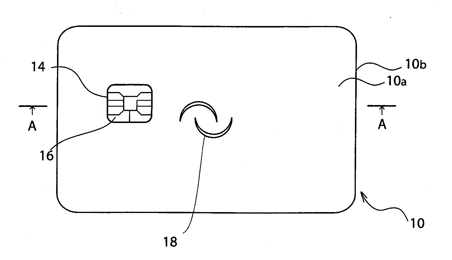 Procede de fabrication d'une carte a puce sans contact avec logo transparent