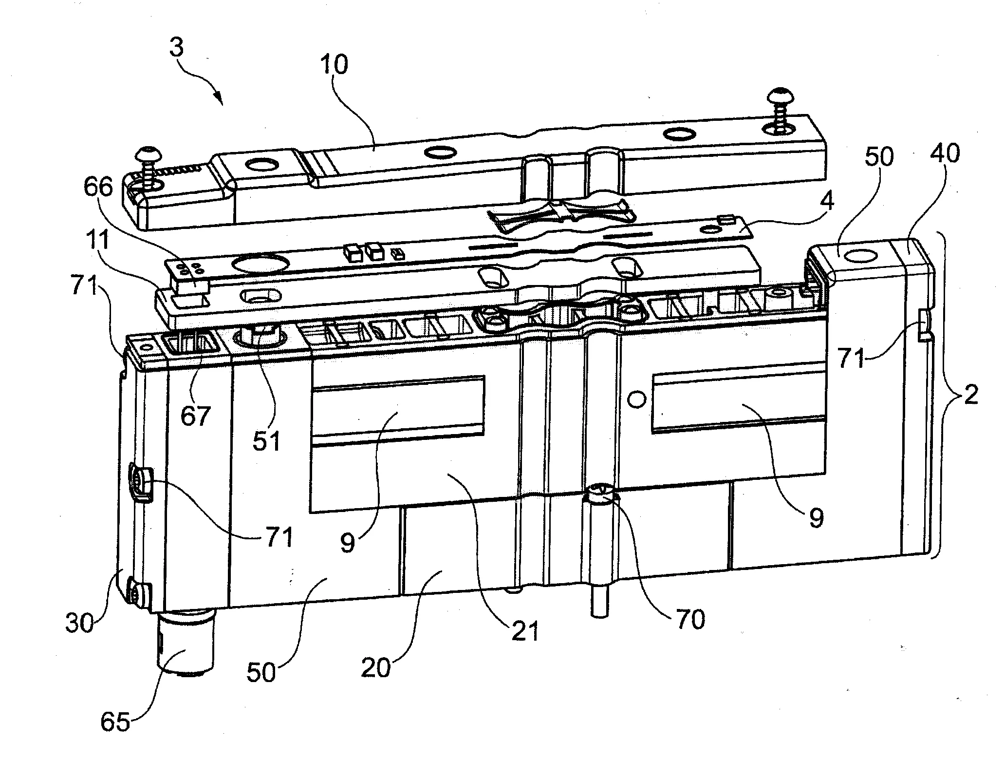 Distributeur electropneumatique.
