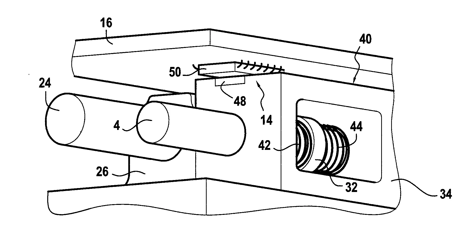 Dispositif palpeur pour le controle geometrique de pieces