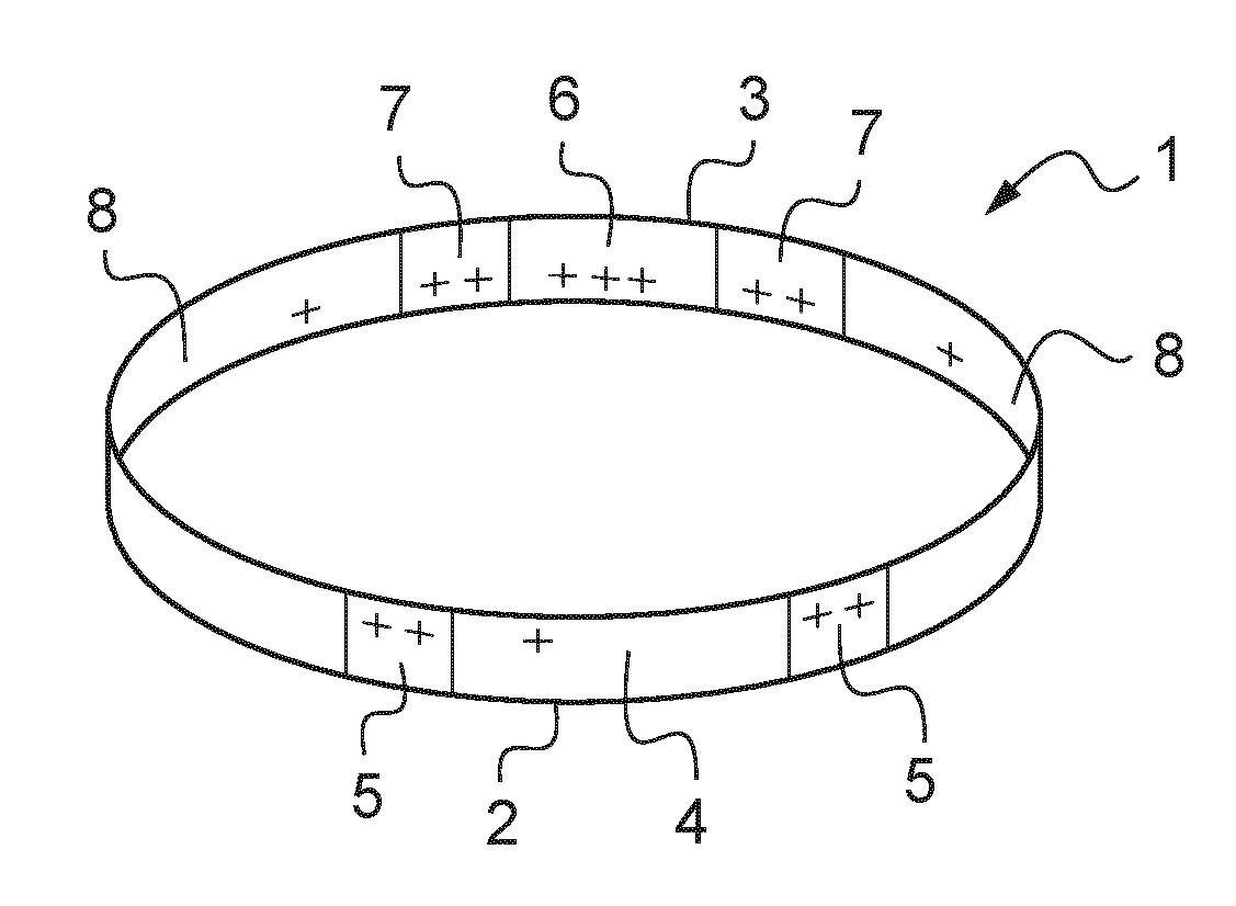 Ceinture multi-elastique et son procede de fabrication