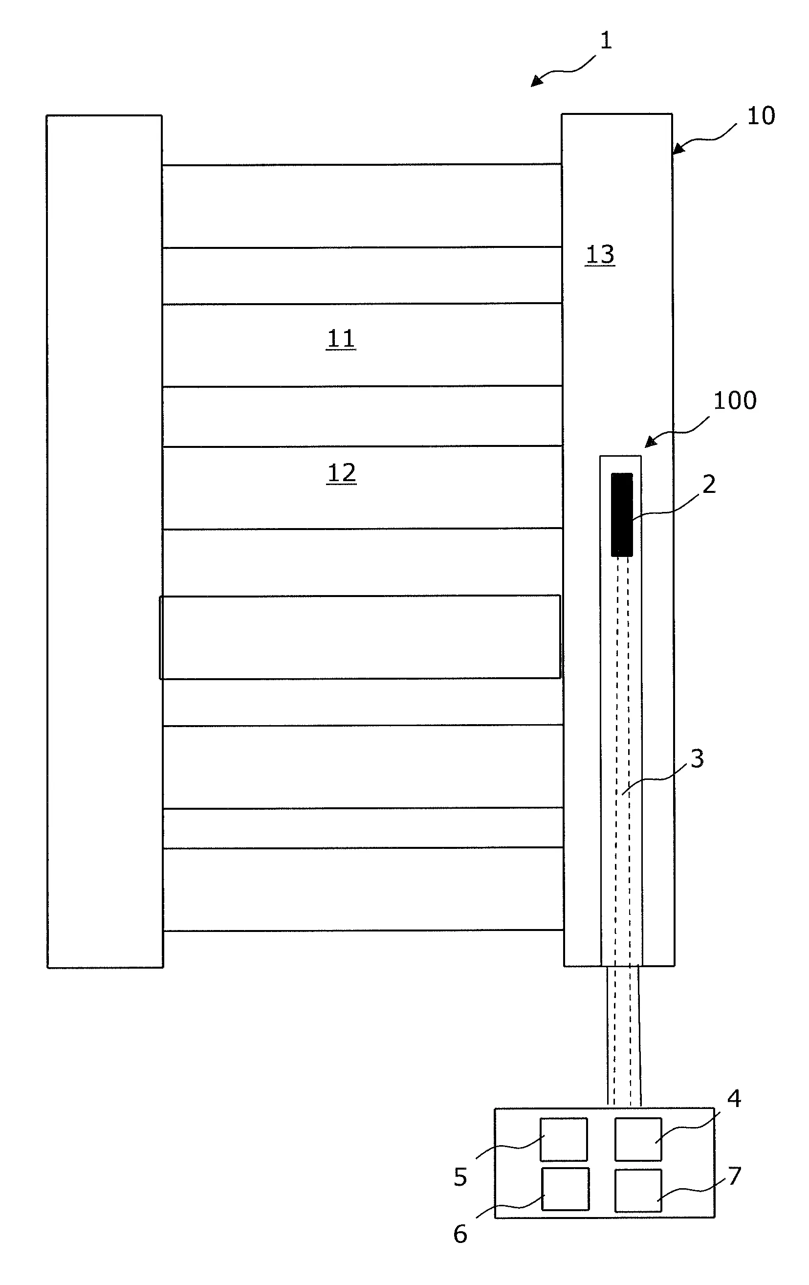 Appareil de chauffage de type radiateur seche-serviette