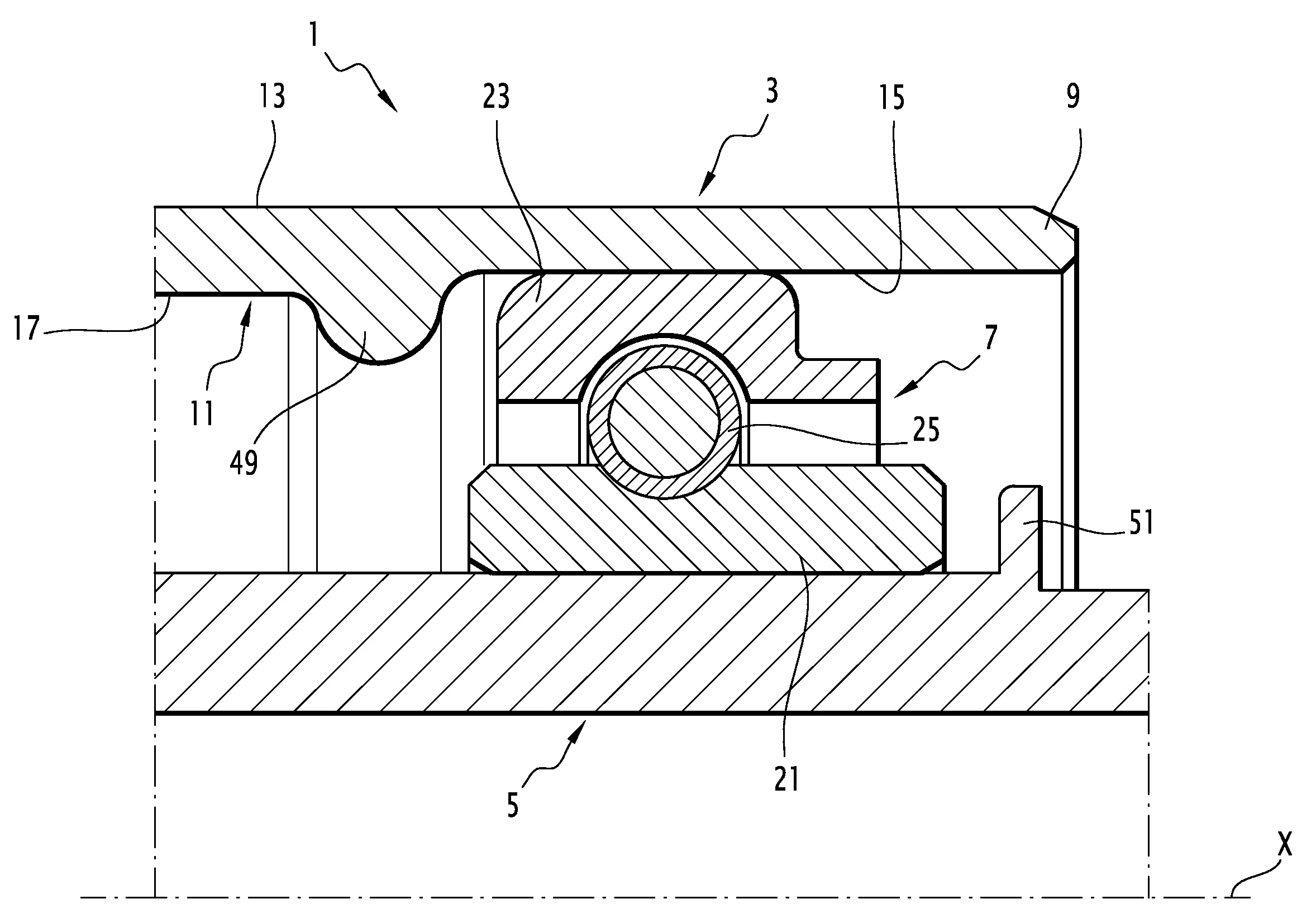 Procede de fabrication d'une colonne de direction avec tube a paroi mince, et colonne obtenue par un tel procede