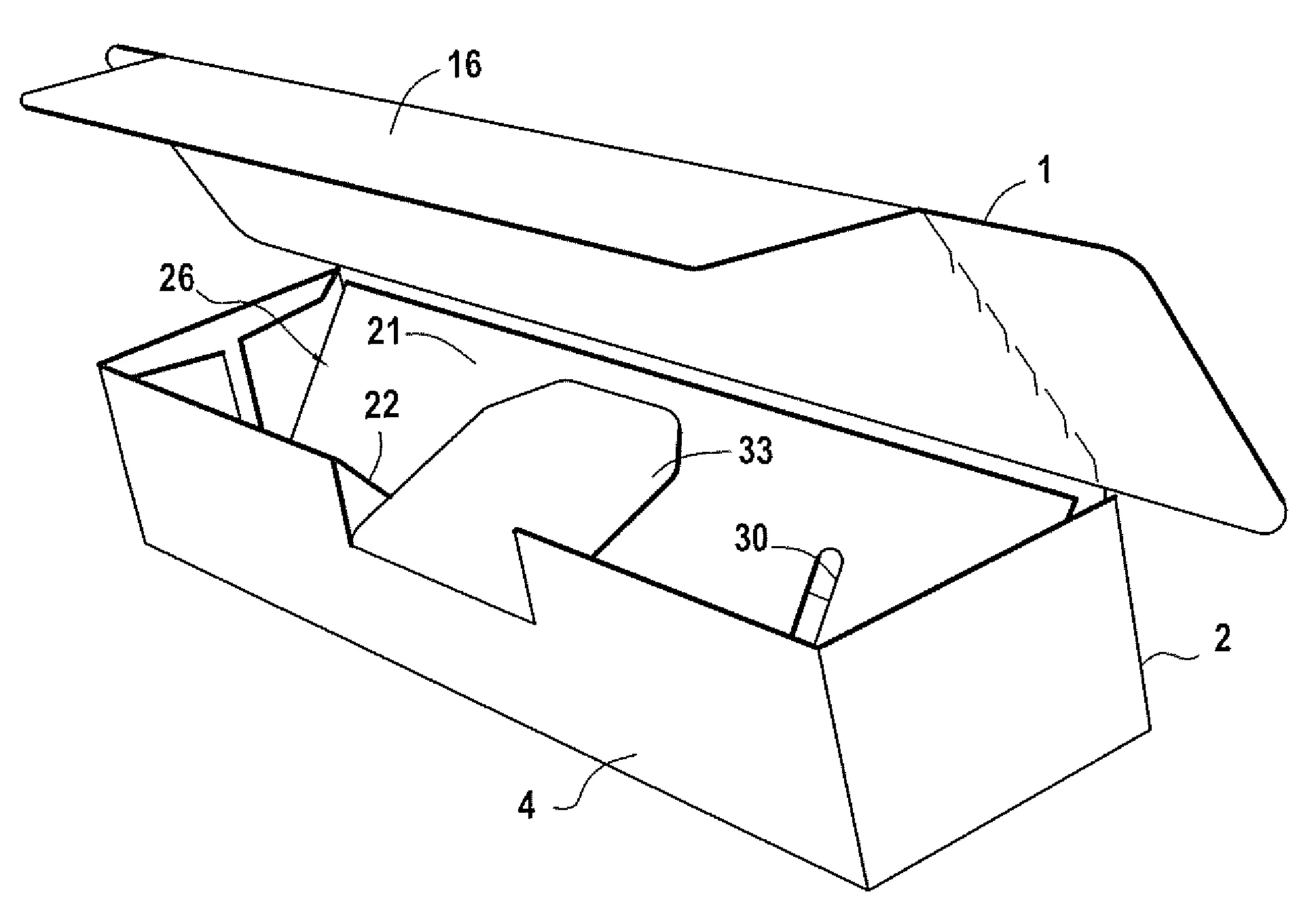 Flan predecoupe et etui de conditionnement ainsi obtenu, en particulier pour seringue