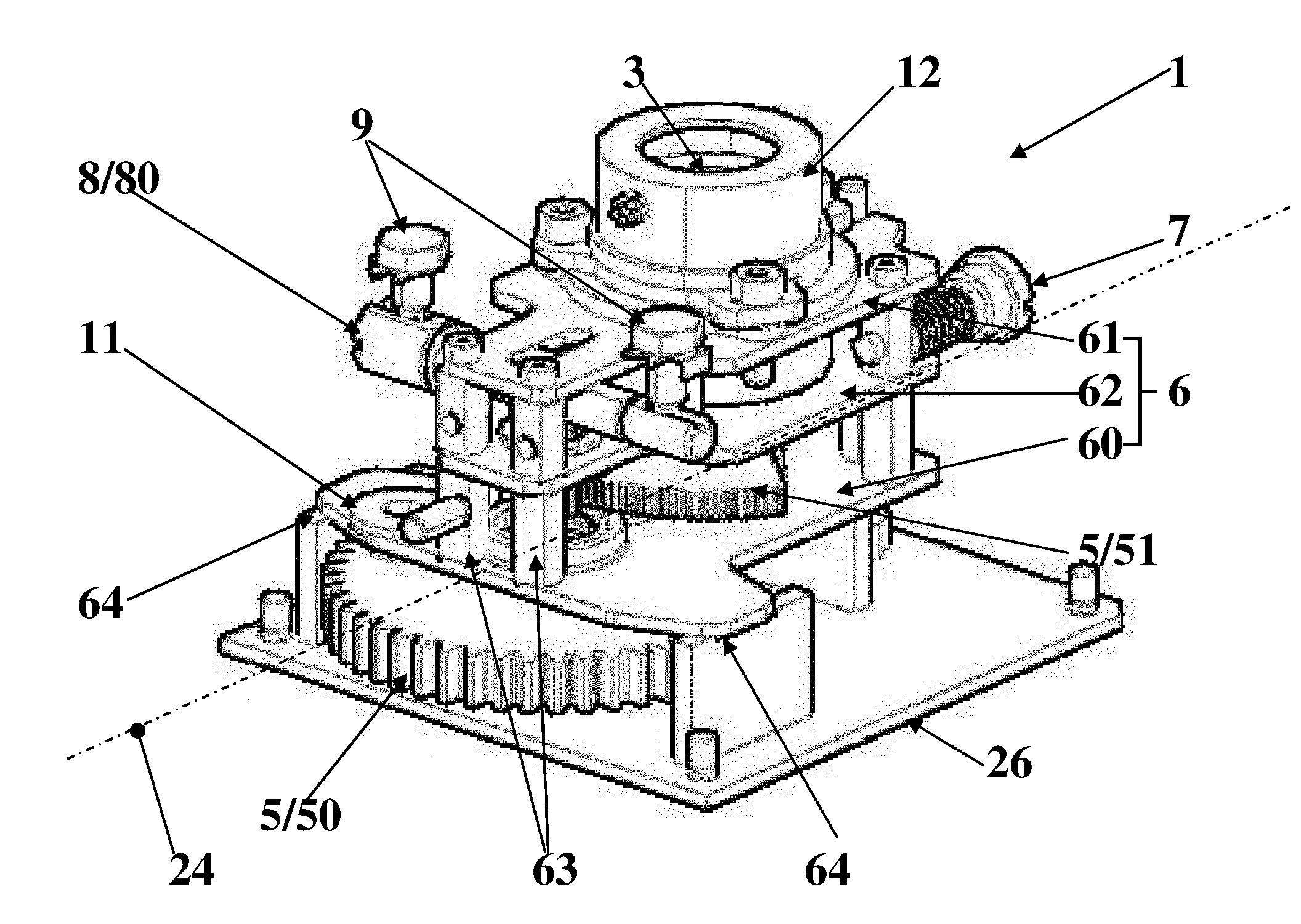 Dispositif de detection du deplacement en rotation d'un objet