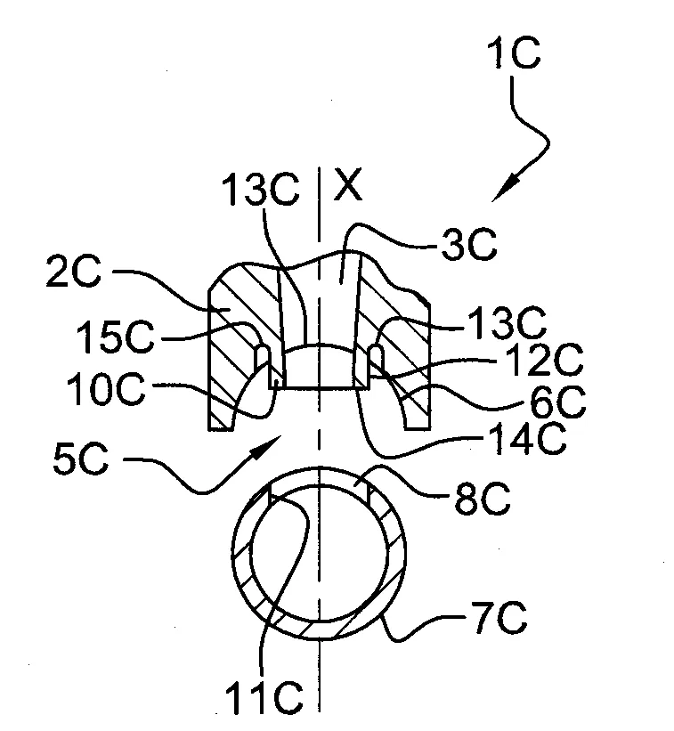 Valve a braser sur un tube