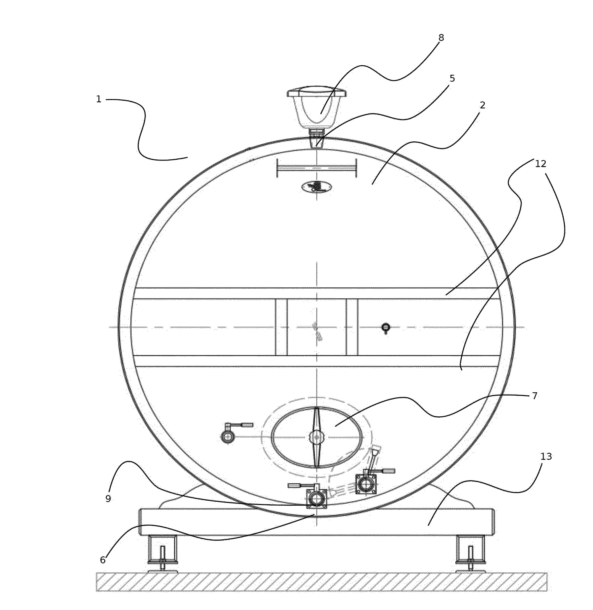 Foudre tronco-cylindrique