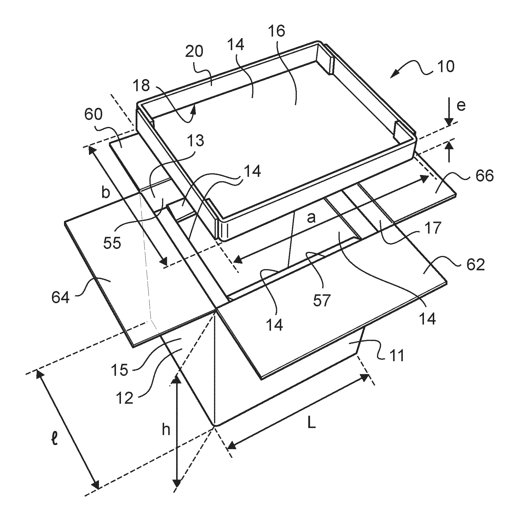 Emballage a double enveloppe