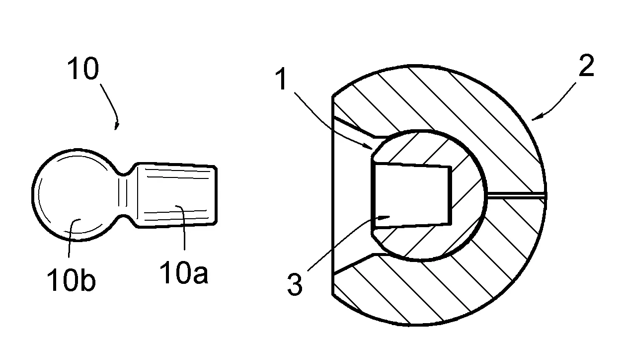 Procede de conditionnement d'une tete d'articulation prothetique et d'une piece articulaire formant une cavite d'articulation destinee a recevoir cette tete d'articulation