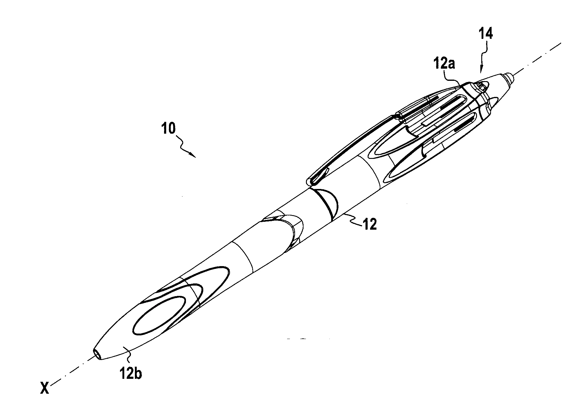 Dispositif manuel comprenant un embout amovible pour ecran capacitif