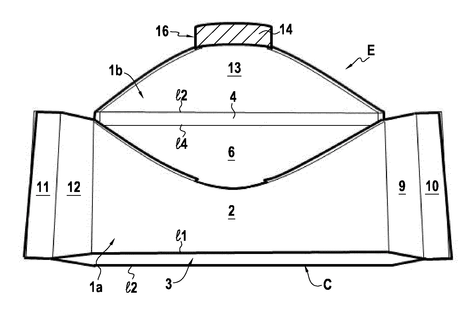 Flan et etui hermetique et refermable pour le conditionnement de denrees alimentaires