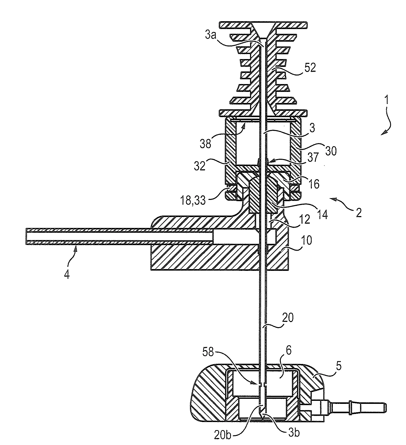 Dispositif de perfusion ou d'injection securise