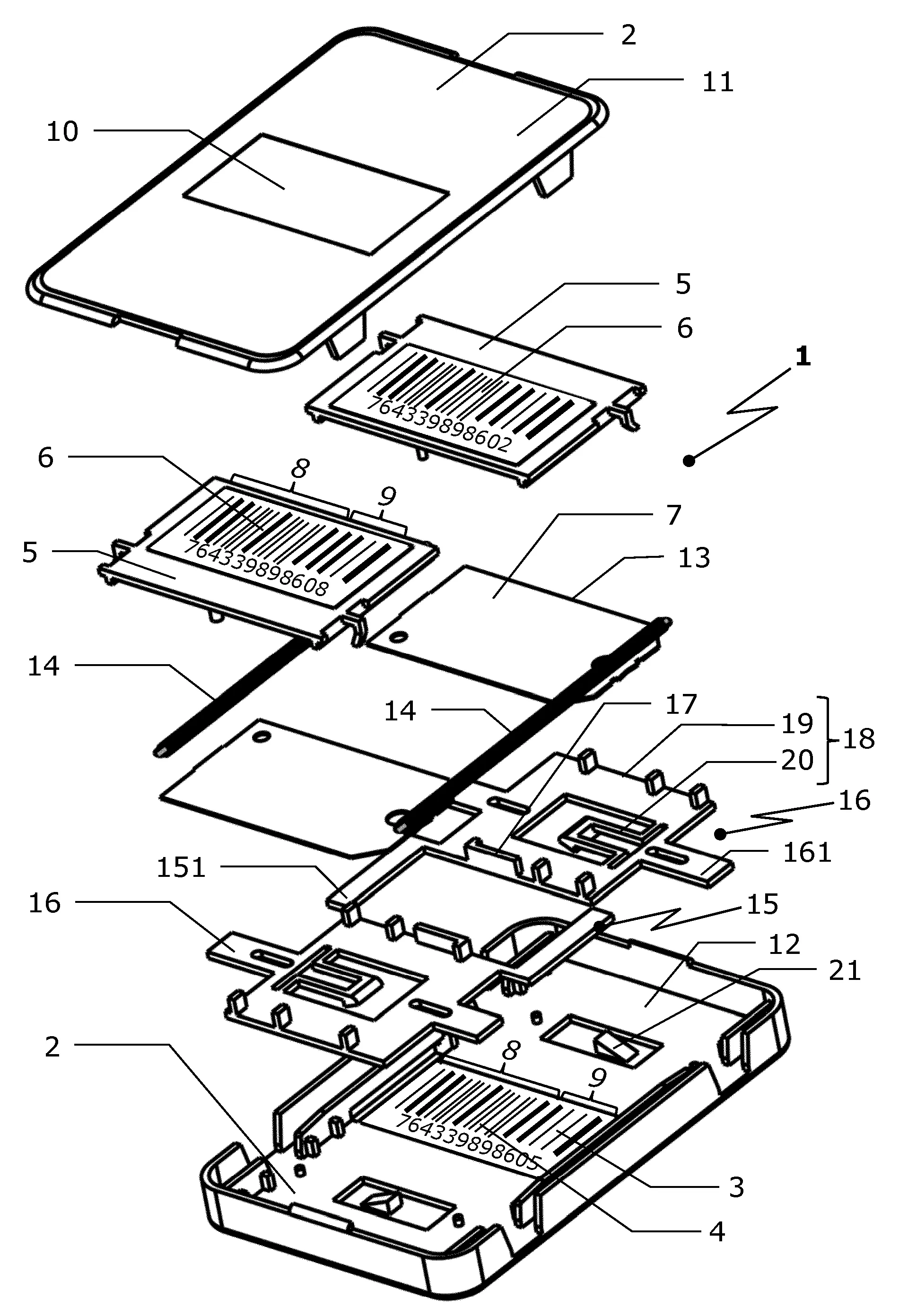 Dispositif de controle de temperature de produit thermosensible