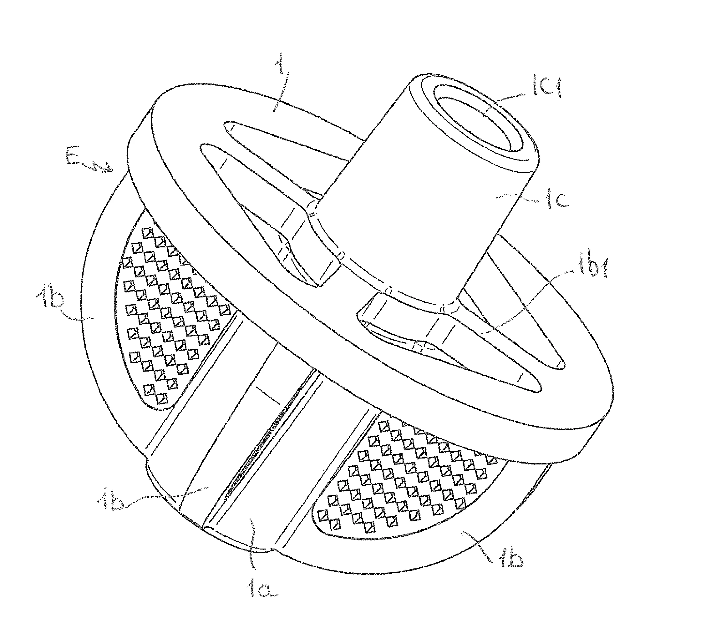 Embase d'ancrage pour implant orthopedique d'articulation