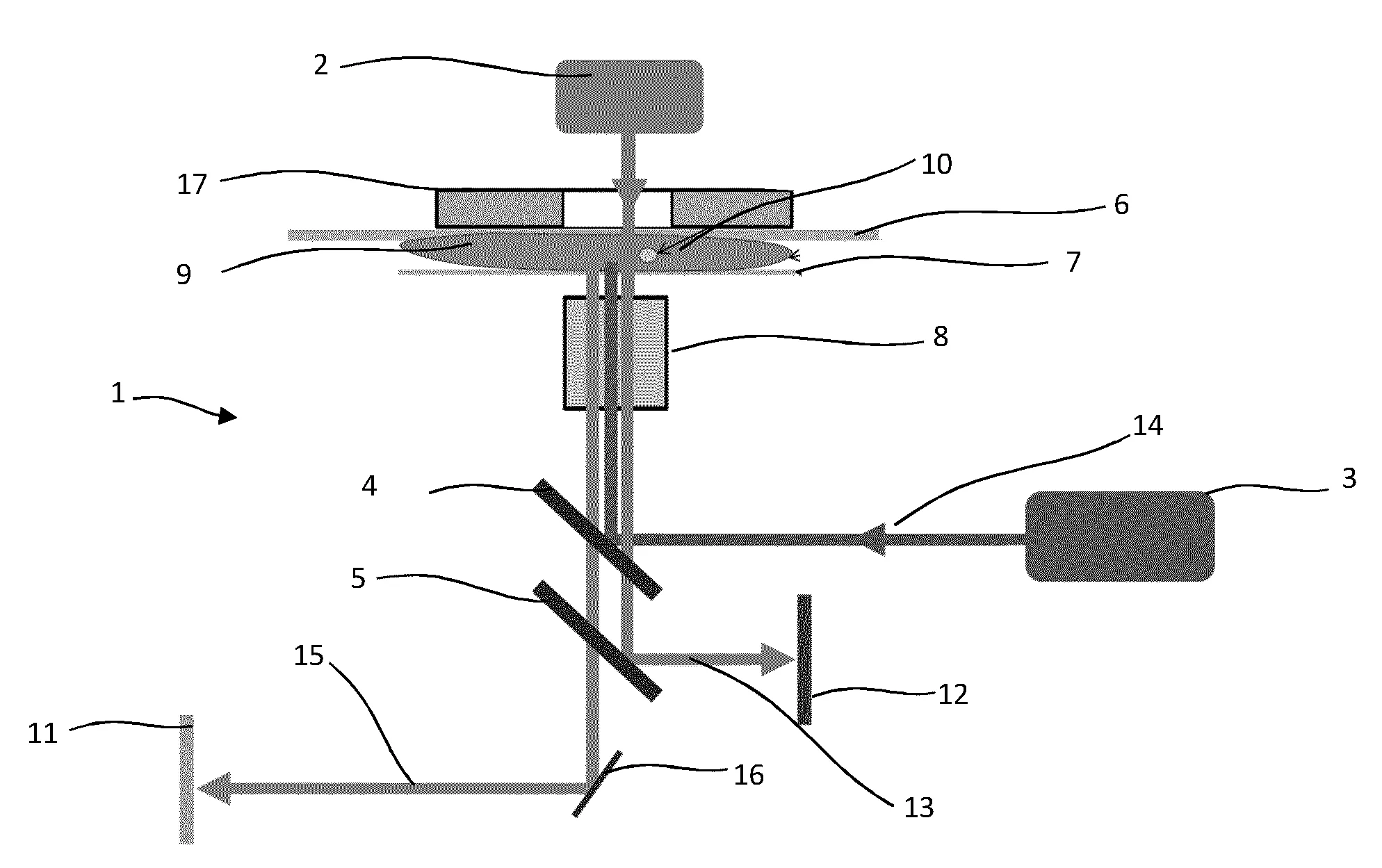 Systeme de trajectographie automatique pour microscope optique base sur une camera rapide intelligente
