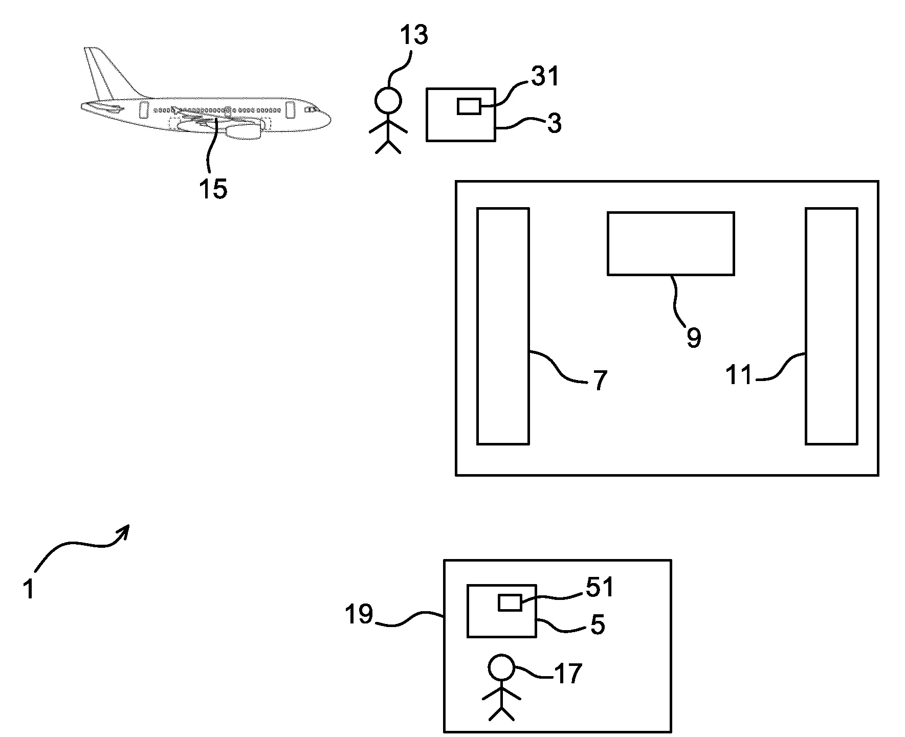 Surveillance d'une intervention de maintenance sur un aeronef