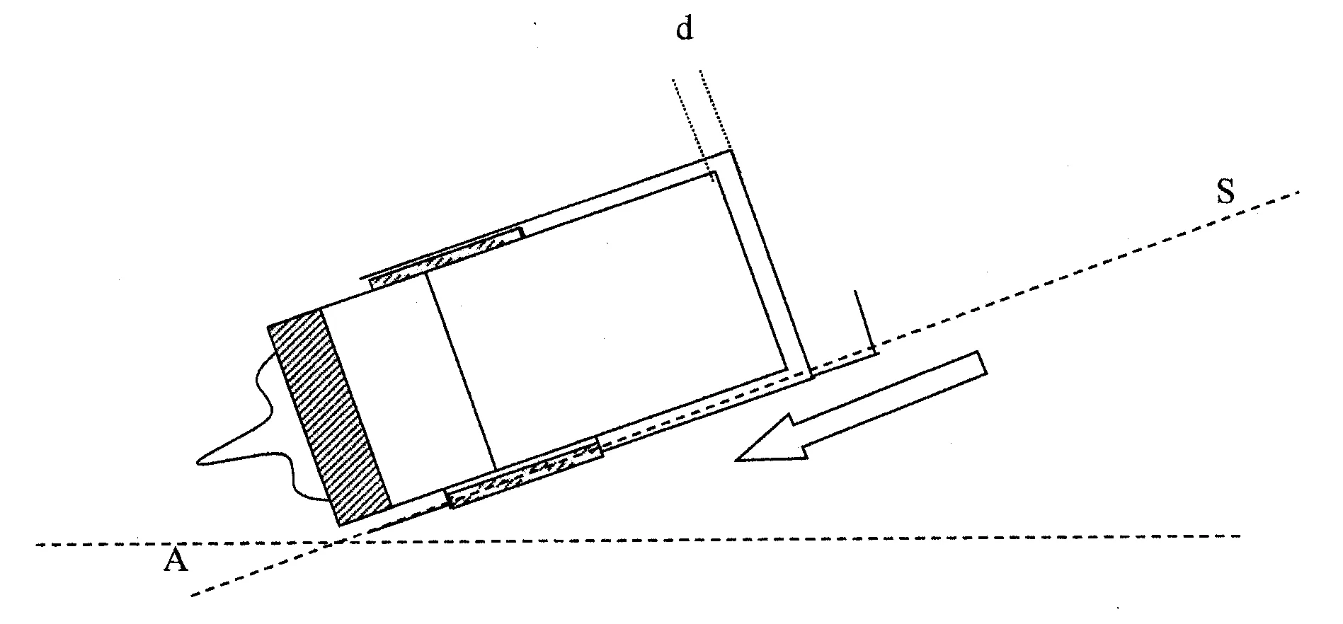 Porte biberon a coque avertisseur de debit
