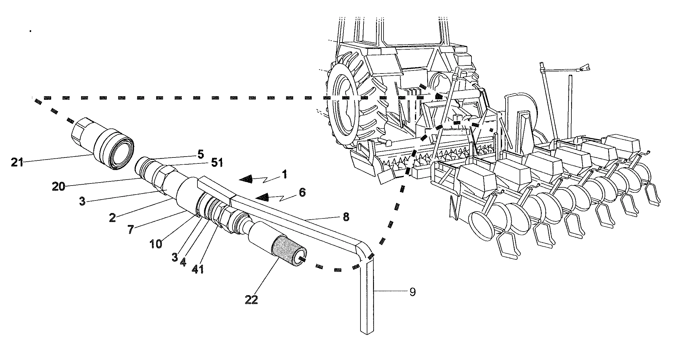 Dispositif d'aide a l'accouplement et/ou au desaccouplement des elements male et femelle d'un coupleur de conduit de fluide